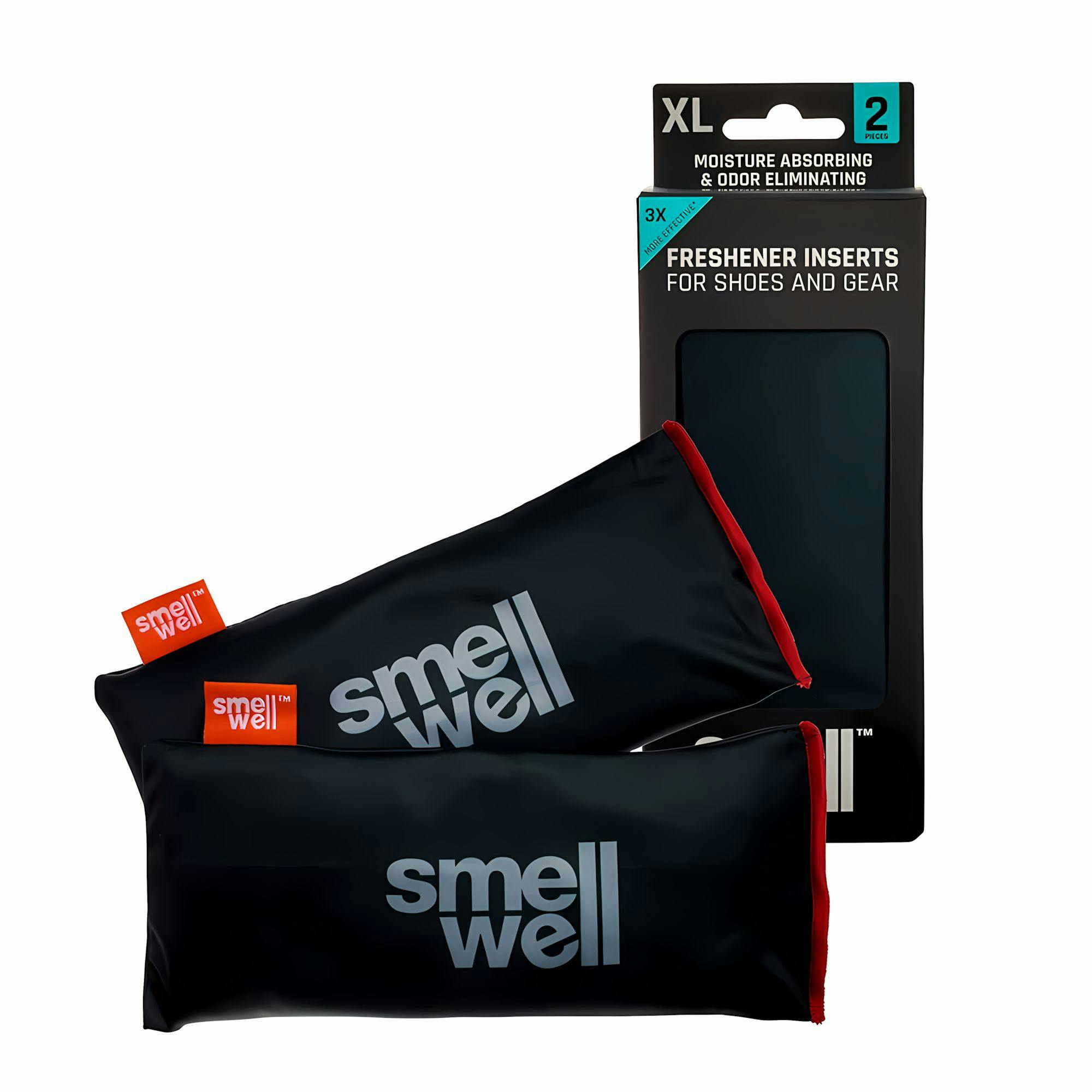 Rackhams Black Xl Freshener Shoe Inserts - Odour Protection For Large Shoes And Boots - Stone