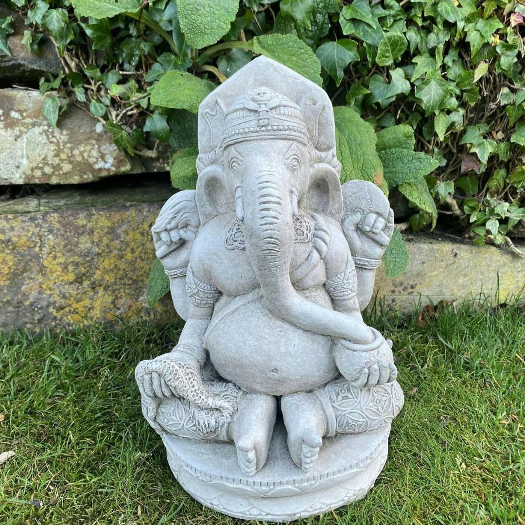 Osn Stunning Small Ganesh Garden Statue