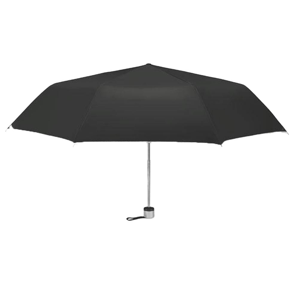Midocean Black Cardif Folding Umbrella - One Size - 100% Mixed