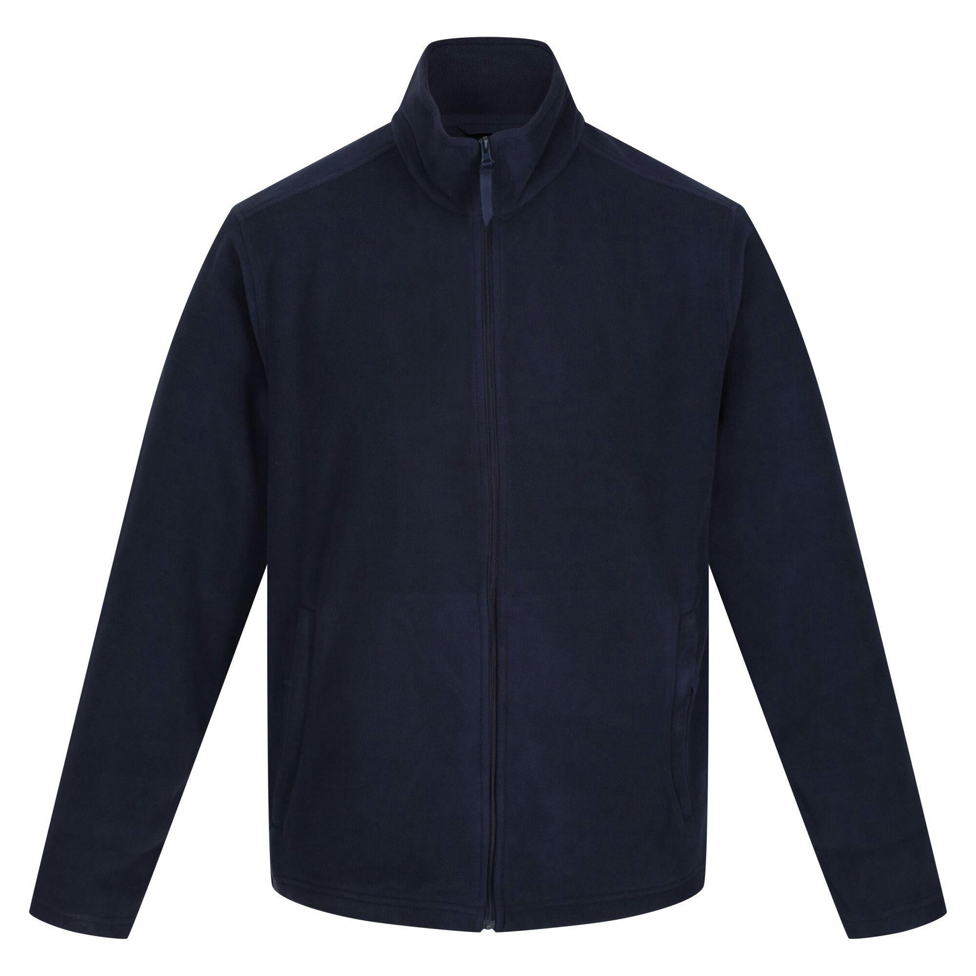 Regatta Men's Dark Professional Microfleece Jacket - Navy - M - Navy - 100% Wool