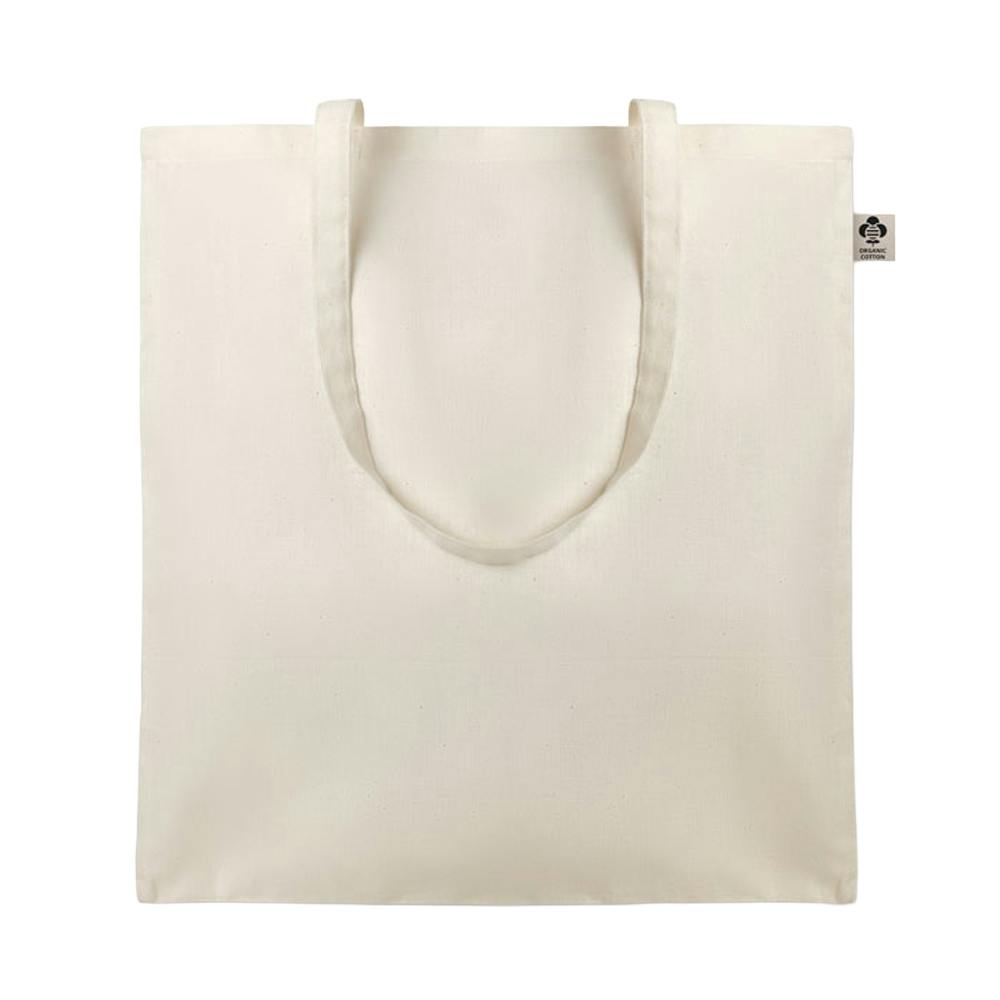 Midocean Beige Cottonel Organic Cotton Tote Bag - One Size