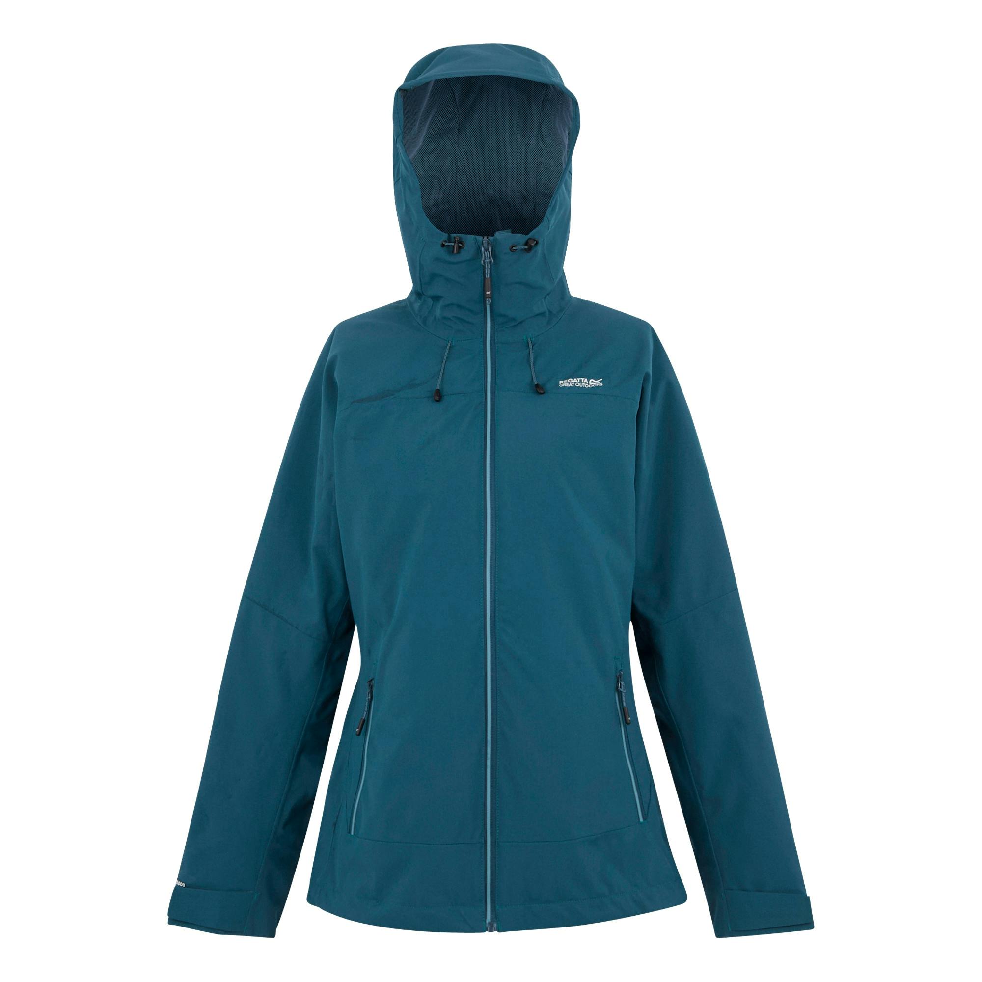 Regatta Women's Blue Wentwood 3 In 1 Jacket - Moroccan /Storm - 12 Uk - Moroccan /Storm - 100% Mixed