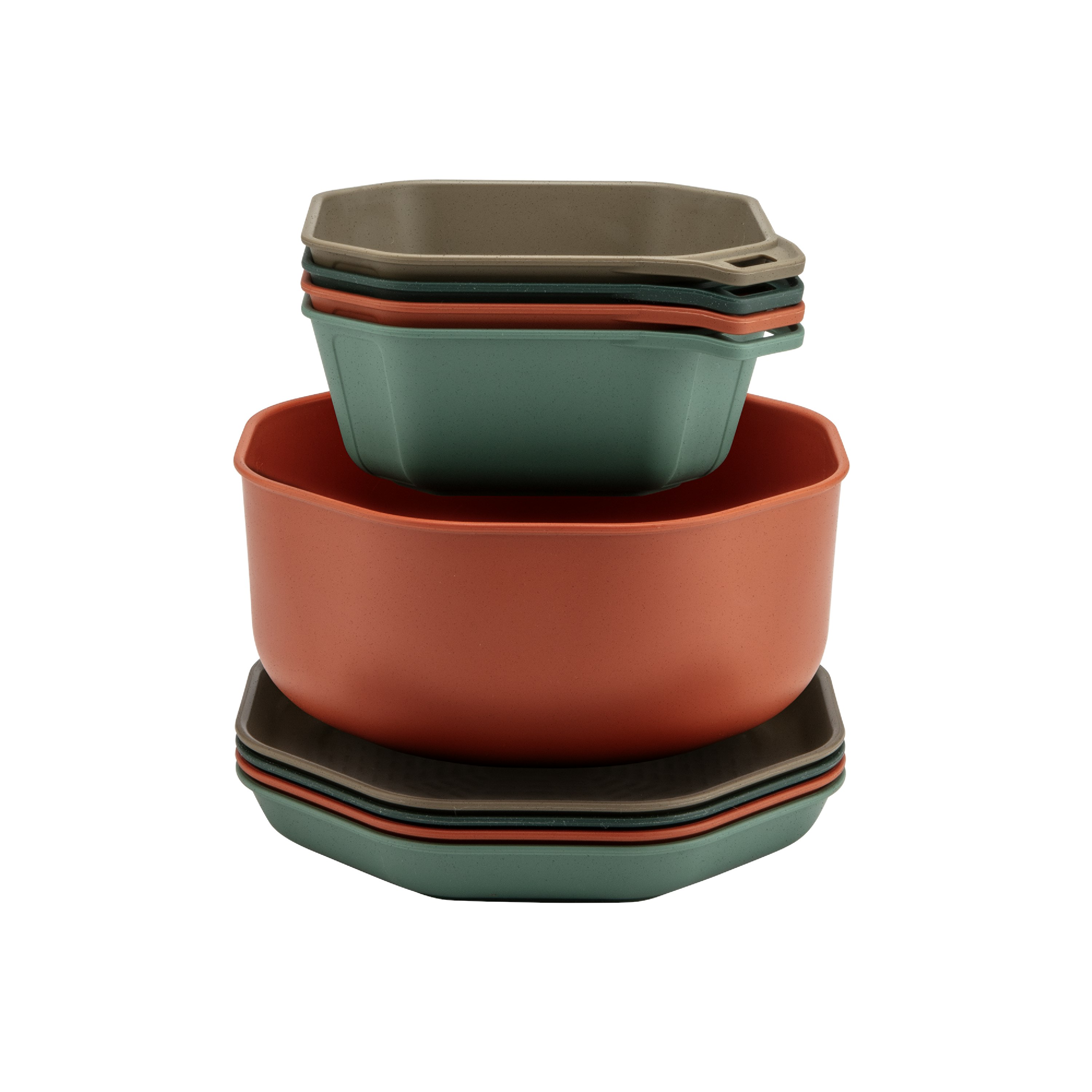 Gerber Dark/Orange/Brown Compleat Tableware Set