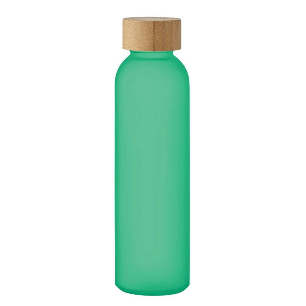 Midocean Green Abe Frosted Bamboo 500Ml Bottle - Transparent - One Size - Transparent