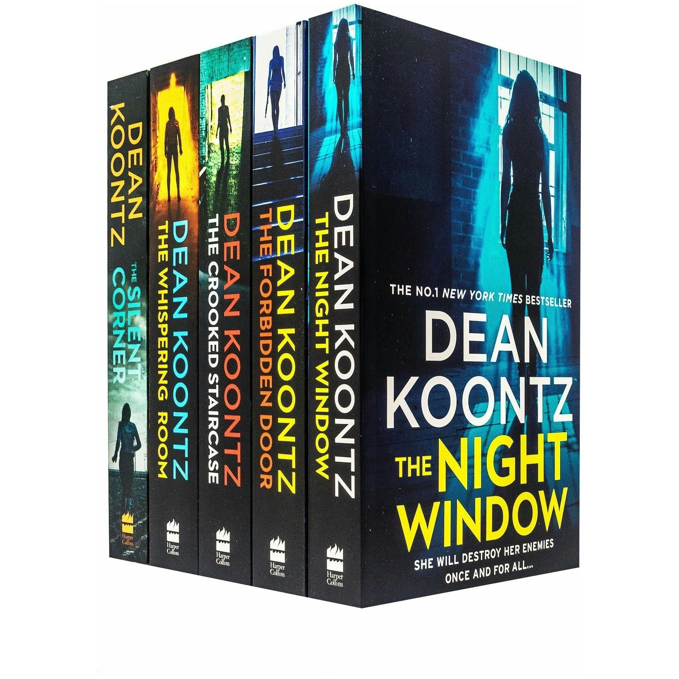 Harpercollins Dean Koontz Jane Hawk Thriller Series 5 Books Collection Set