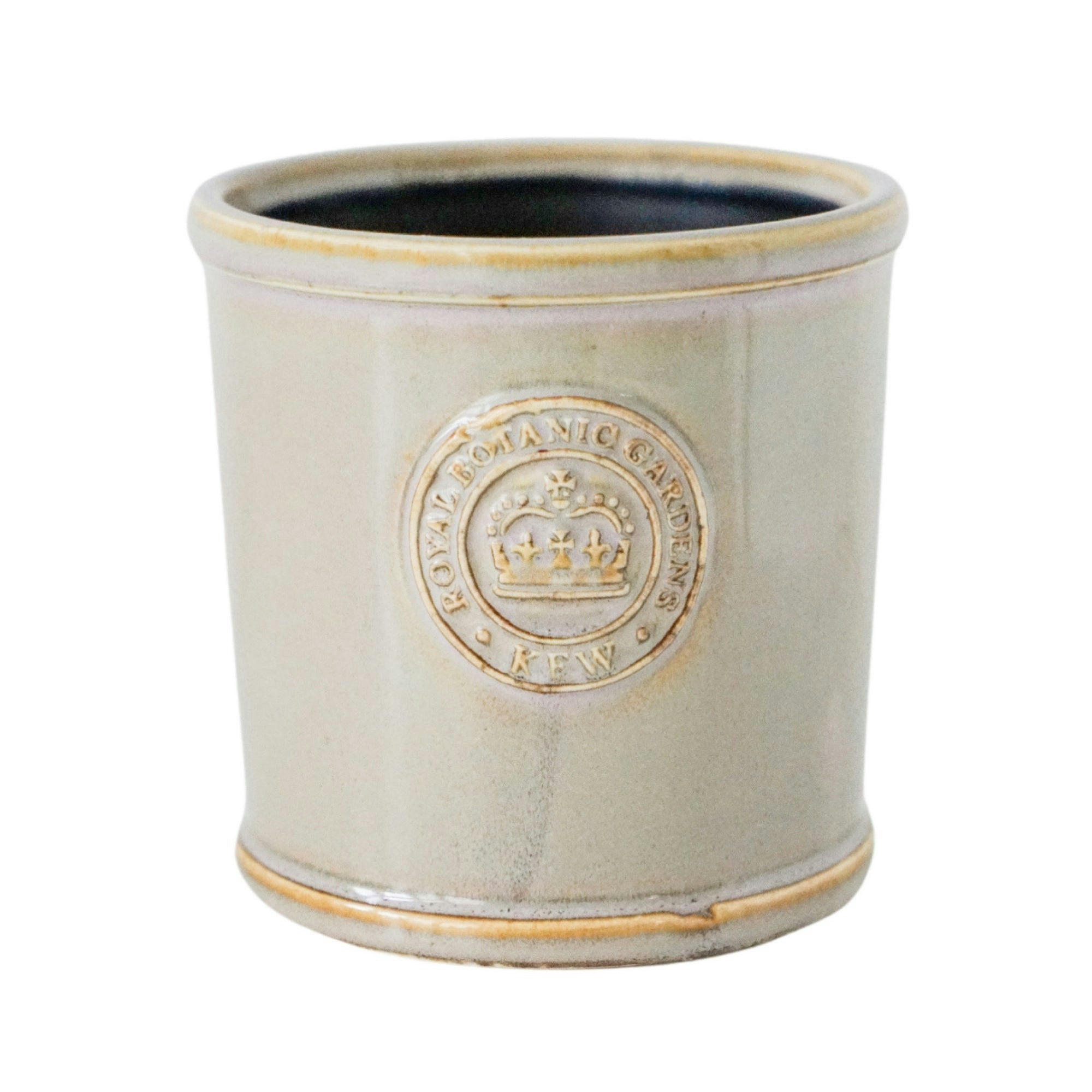Rackhams Ivory Kew Reactive Glaze Planter