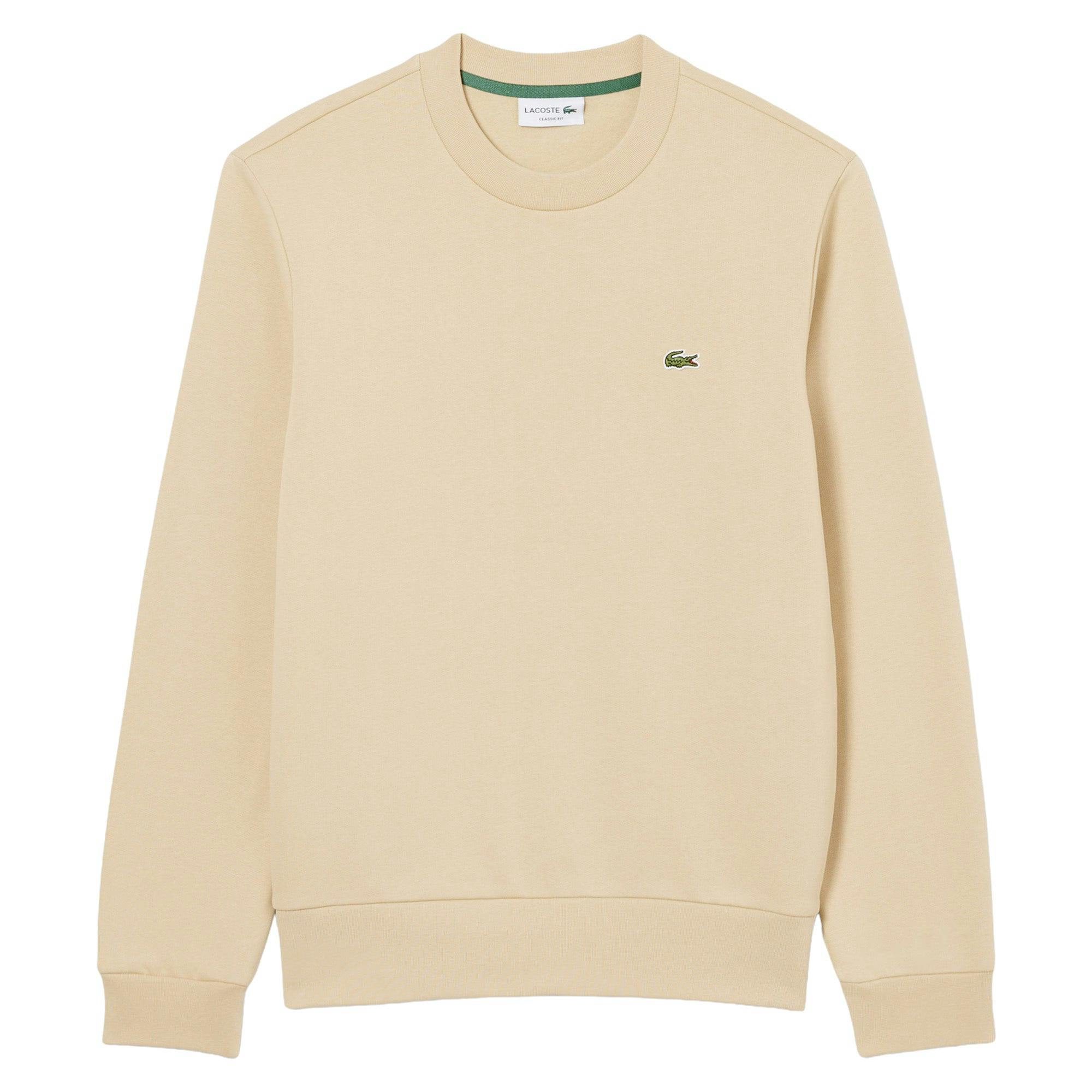 Lacoste Green Sh9608 Crew Sweat - Millet - XX-Large