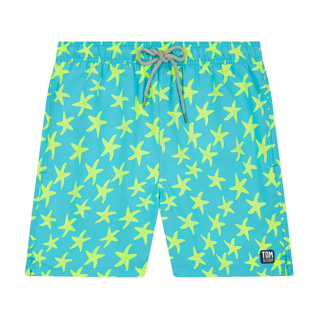 Tom & Teddy Yellow Sky & Starfish - L
