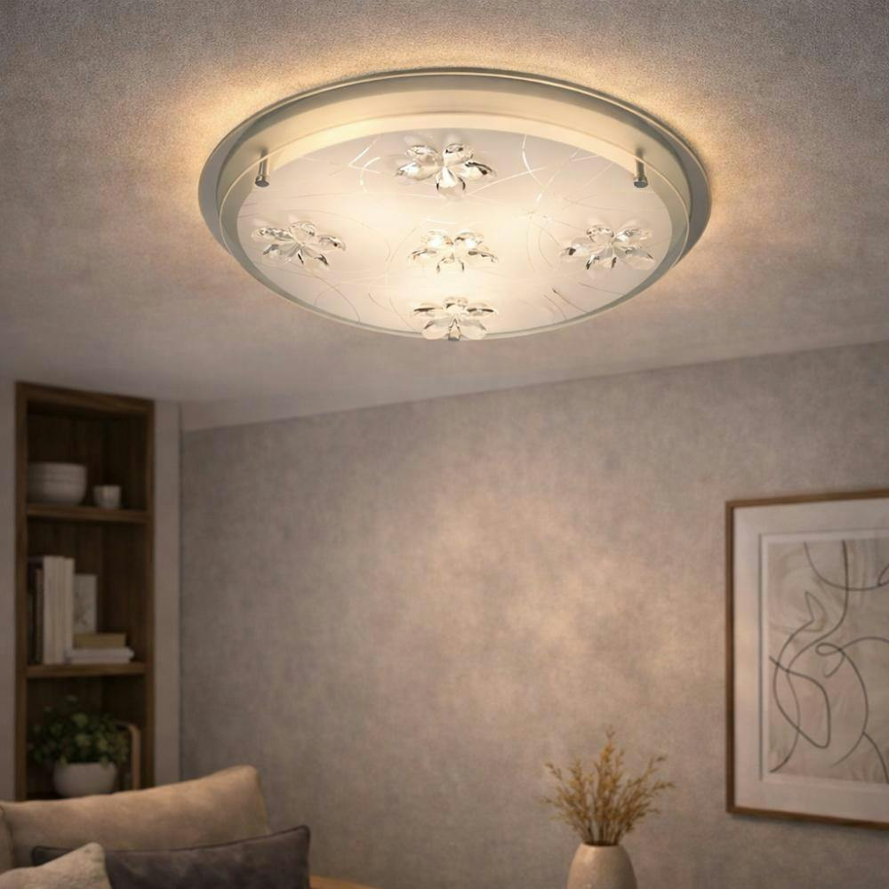 Rackhams Light Drew 3 Flushed Ceiling