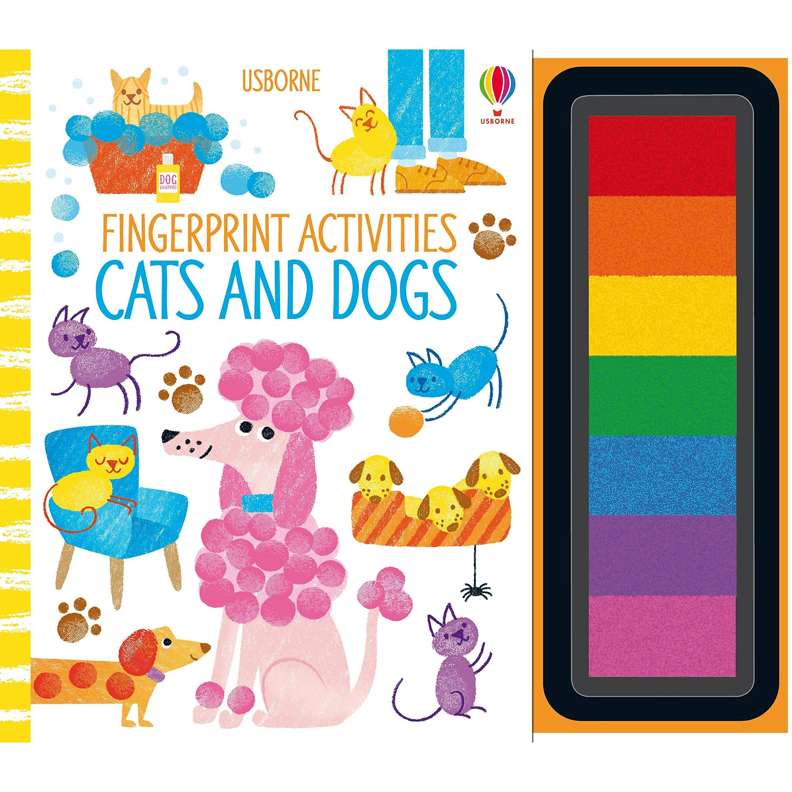 Usborne Publishing Ltd Usborne Fingerprint Activities: Cats And Dogs