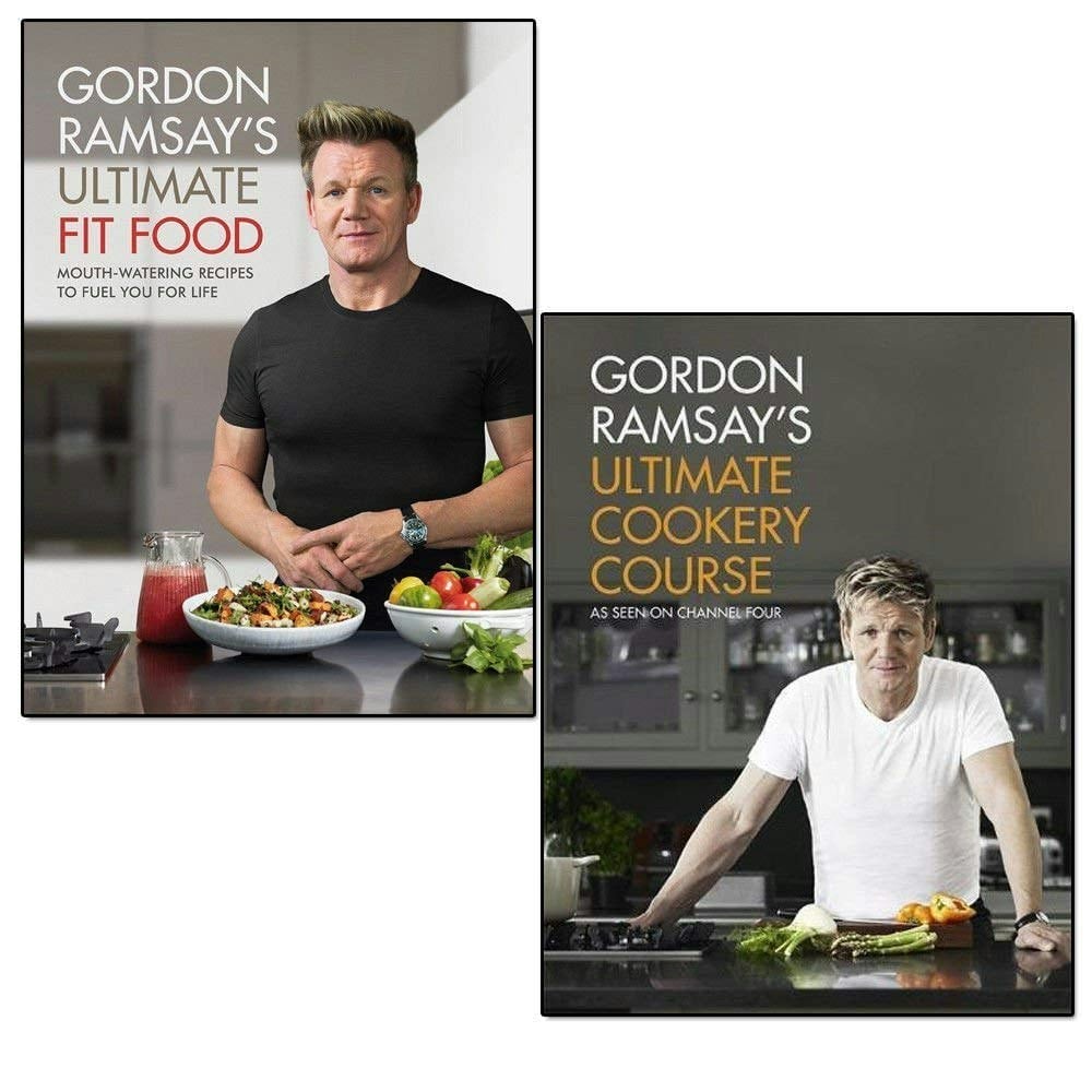 Hodder Ultimate Cookery Course And Ultimate Fit Food 2 Books Collection Set By Gordon Ramsay