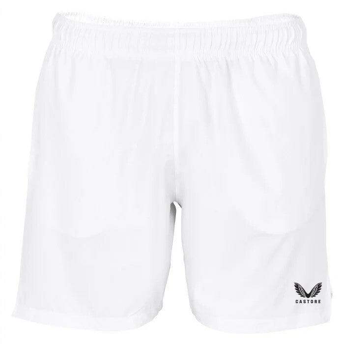Castore White Junior Woven Shorts Zip Pockets - Lb - 11-12 Years