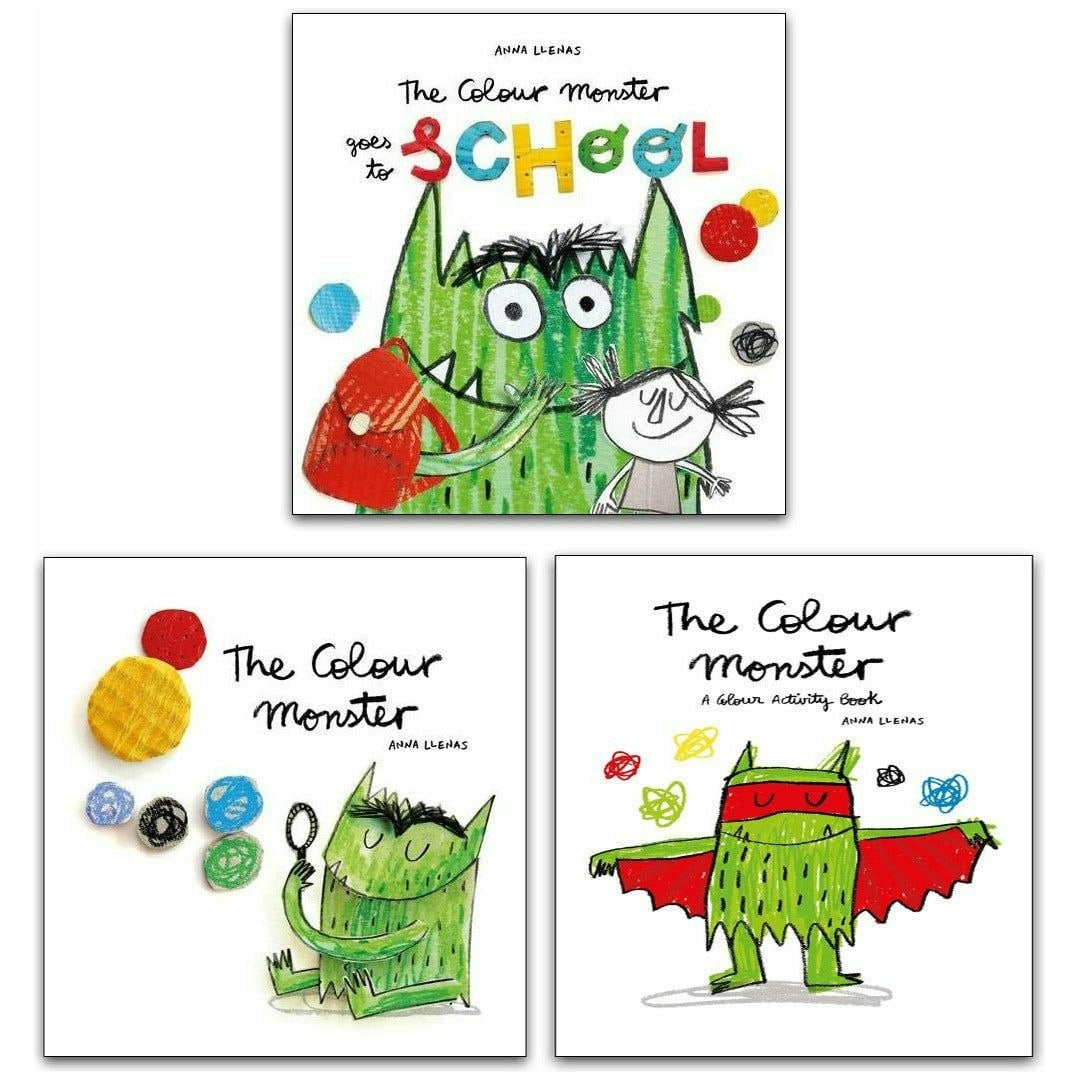 Anna Llena Unisex The Colour Monster Goes To School, The Colour Monster & More 3 Books Collection Set - Ages 3–5 - Paperback - Image 8