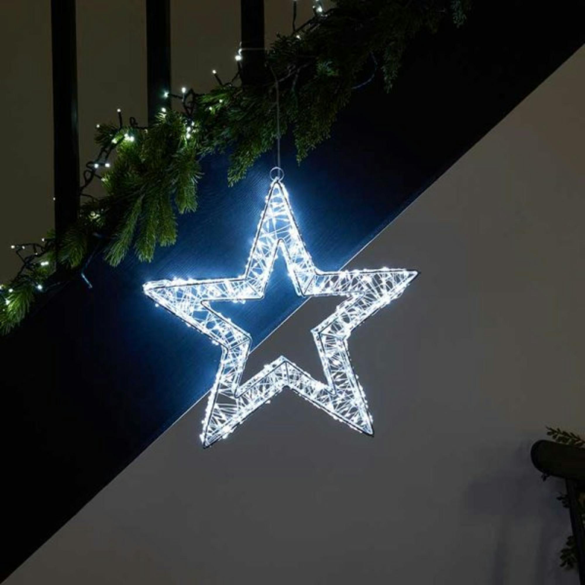 Samuel Alexander 50cm LED Galaxy Star Christmas Halloween Decoration with 1440 Cool White Lights for Indoor Festive Displays - Image 3