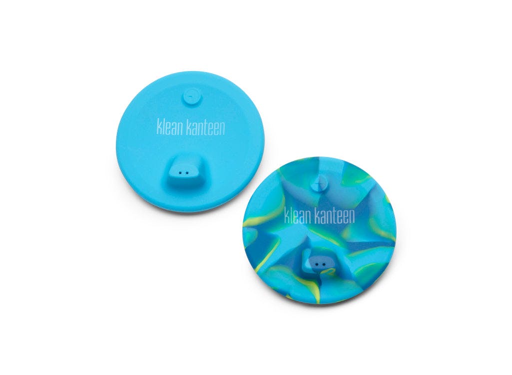 Rackhams Blue Kid's Cup Sippy Lid 2-Pack - Tie Dye