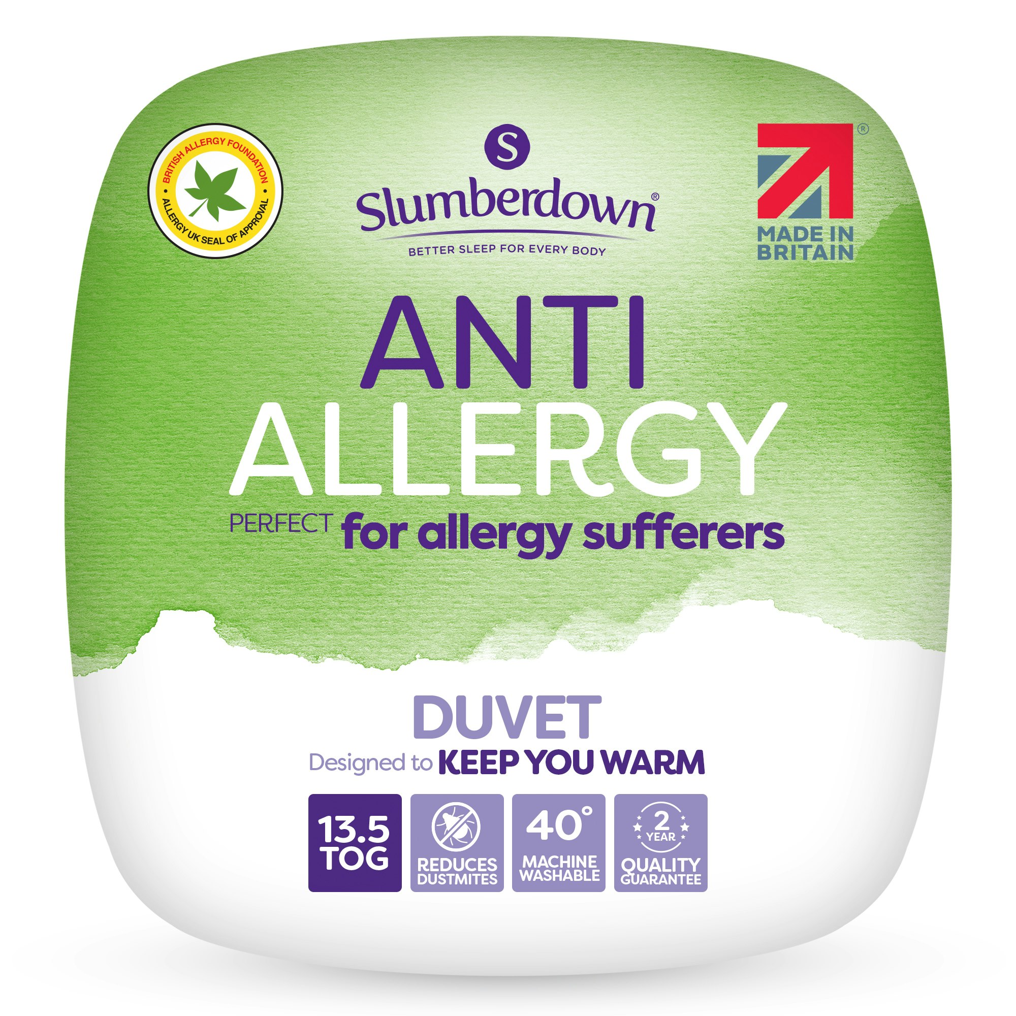 Rackhams Light Anti Allergy Duvet - Super King - 13.5