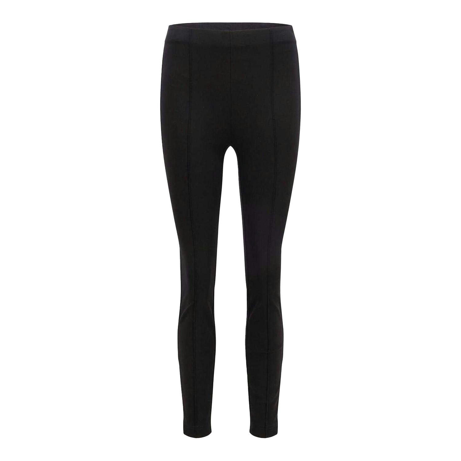 Boss Women's Black Tashani Stretch Leggings - 6 Uk - 80% Viscose/16% Polyamide/4% Elastane