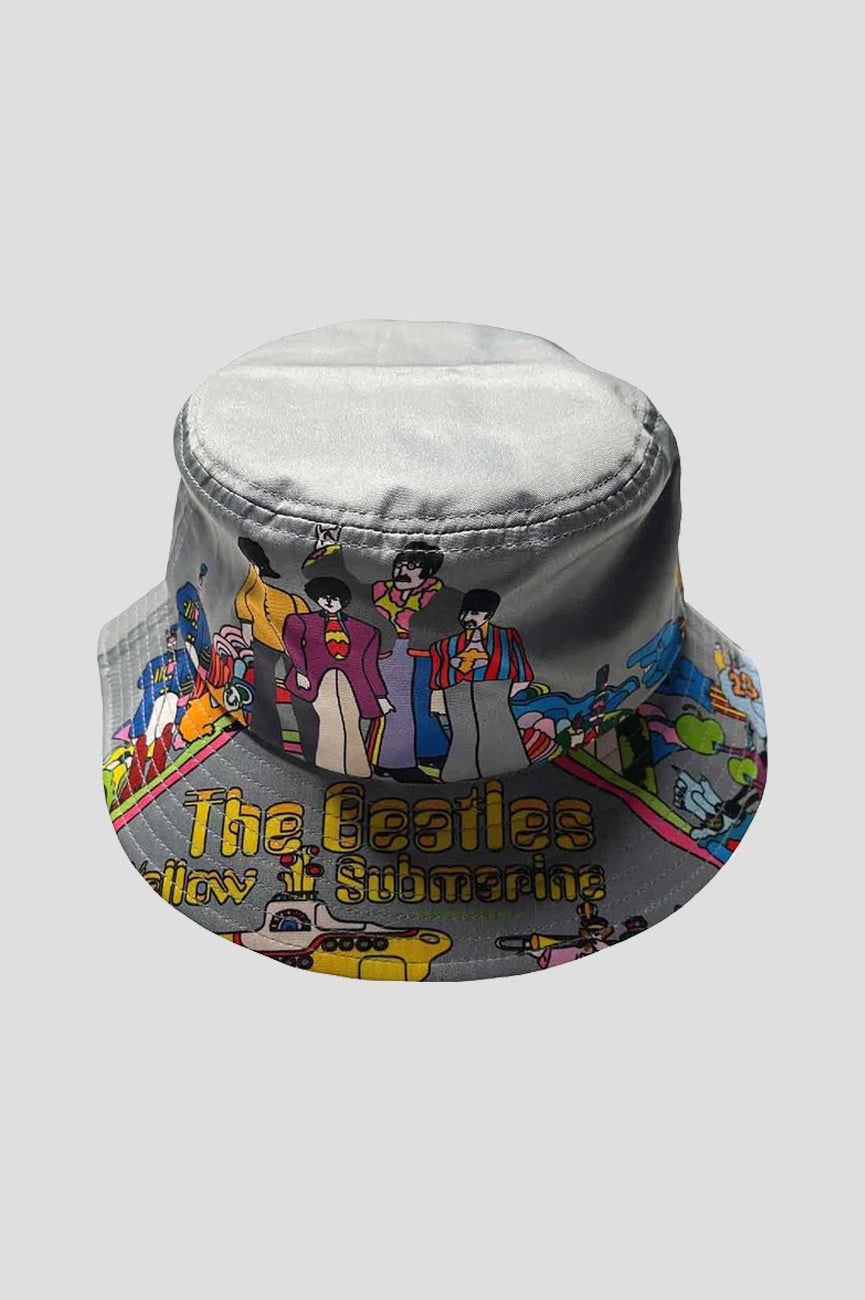 Paradiso Clothing Unisex Yellow The Beatles Submarine Bucket Hat - Large/X-Large