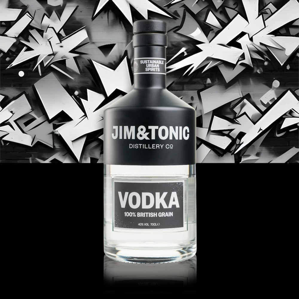 Jim & Tonic Grain British Vodka - 70Cl Bottle