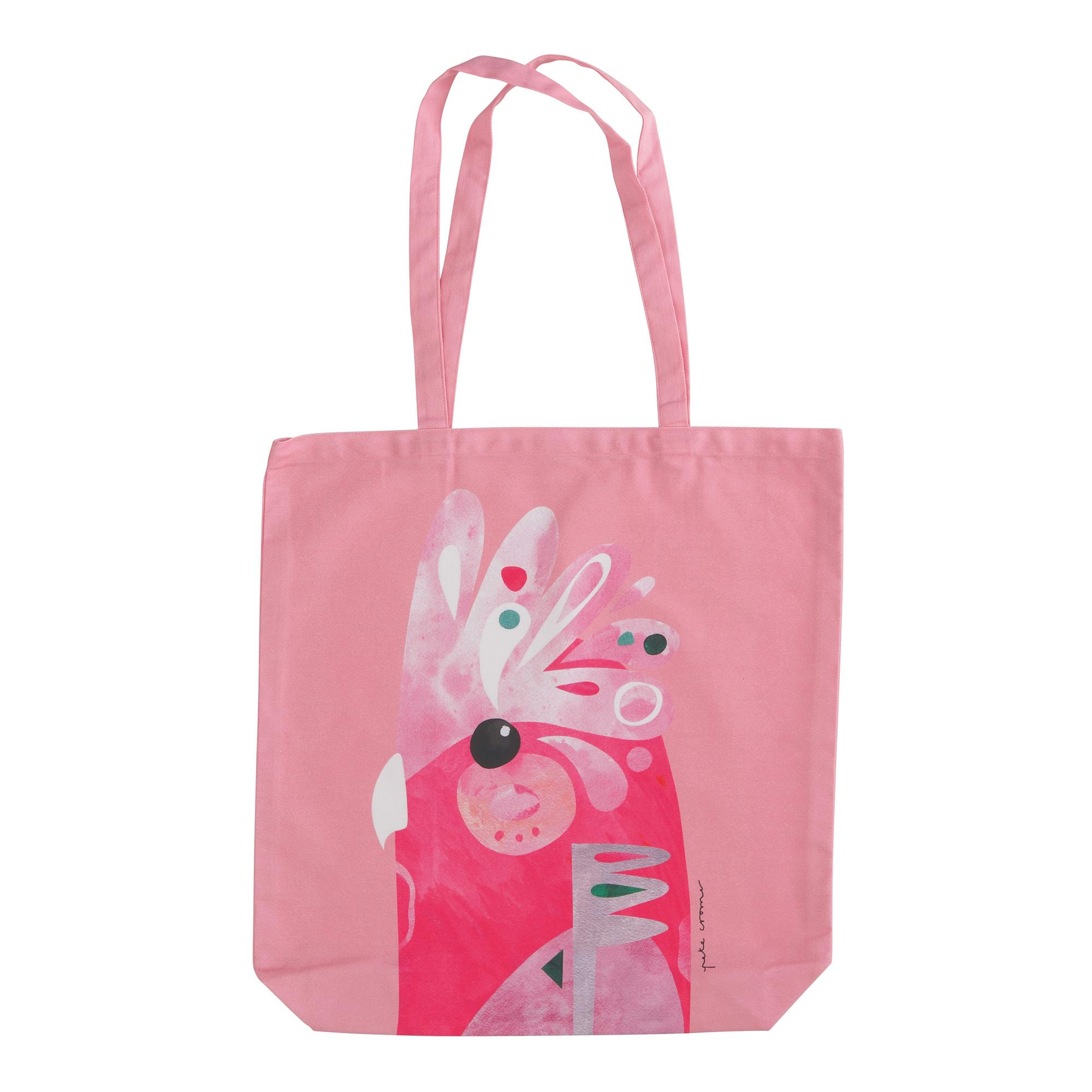 Maxwell & Williams Pete Cromer Galah Tote Bag - Assorted - Cotton - Image 3