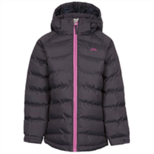 Trespass Girls Dark/Grey Amira Padded Jacket - 5-6 Years