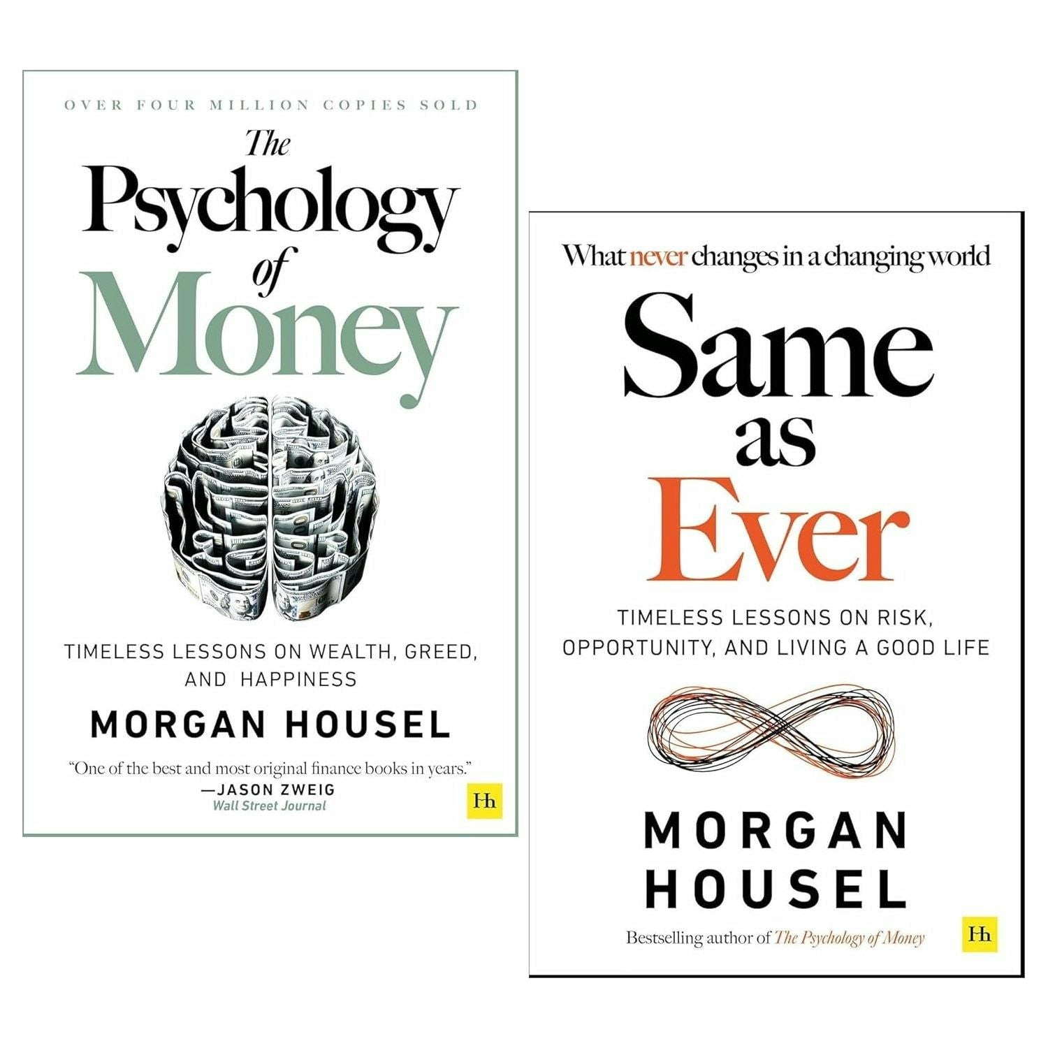 Harriman House Publishing Same As Ever & The Psychology Of Money By Morgan Housel