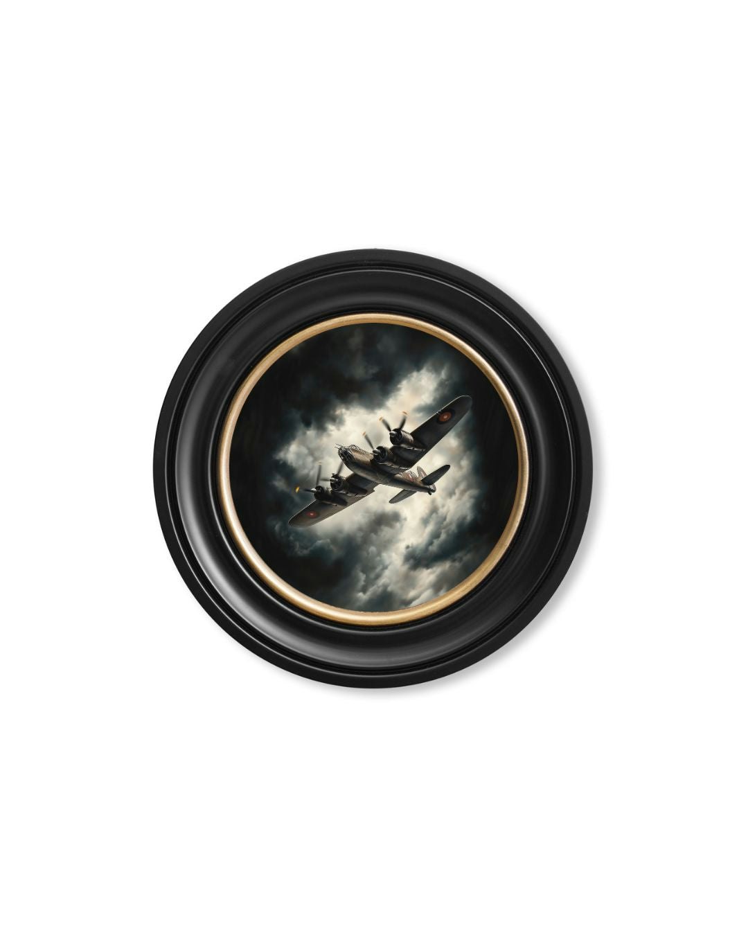 Rackhams Fighting Jets - 44 X 44 Cm - Oxford Round - Lancaster Bomber