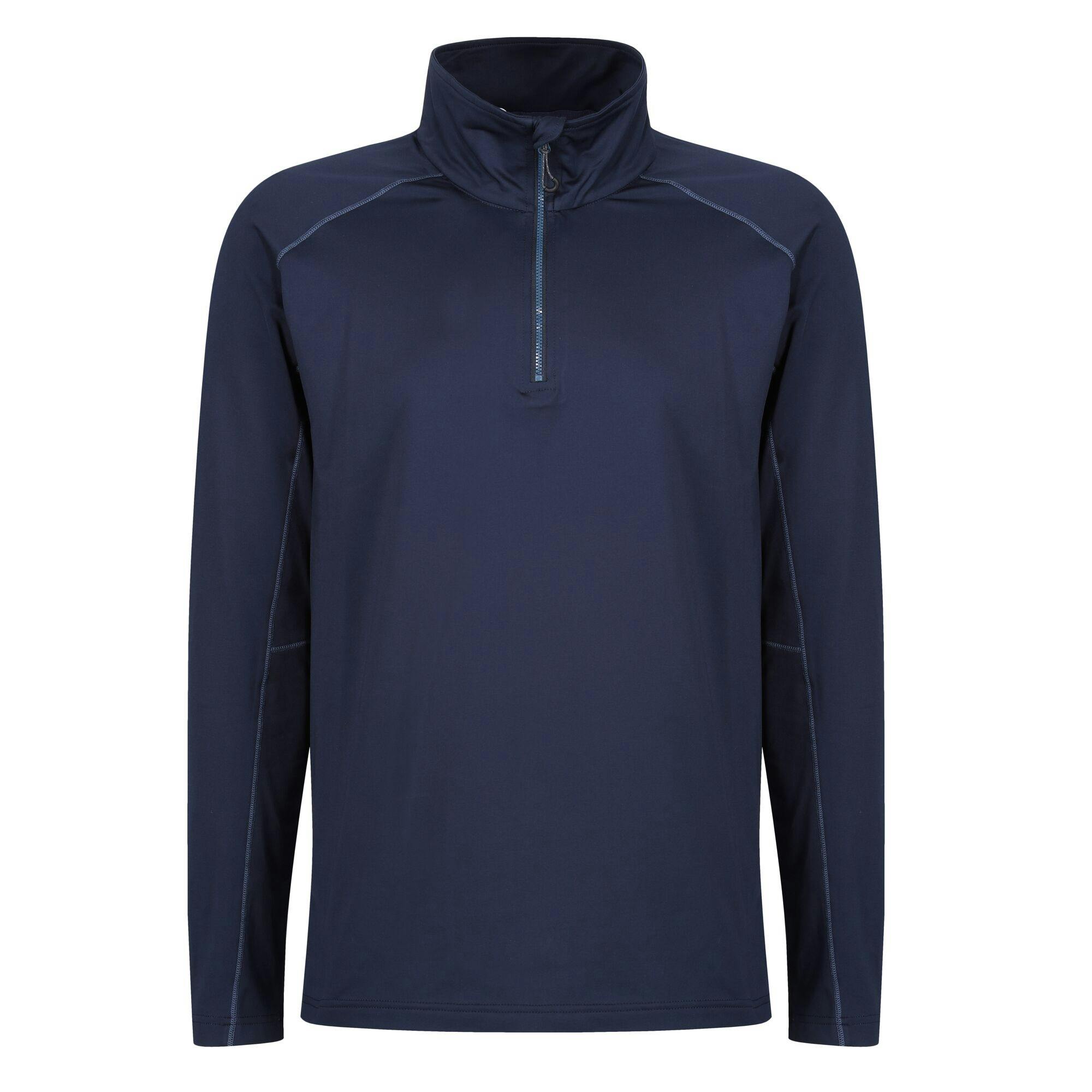 Regatta Men's Professional Core Stretch Half Zip Midlayer - Navy - Xl - Navy - 95% Recycled Polyester/5% Elastane