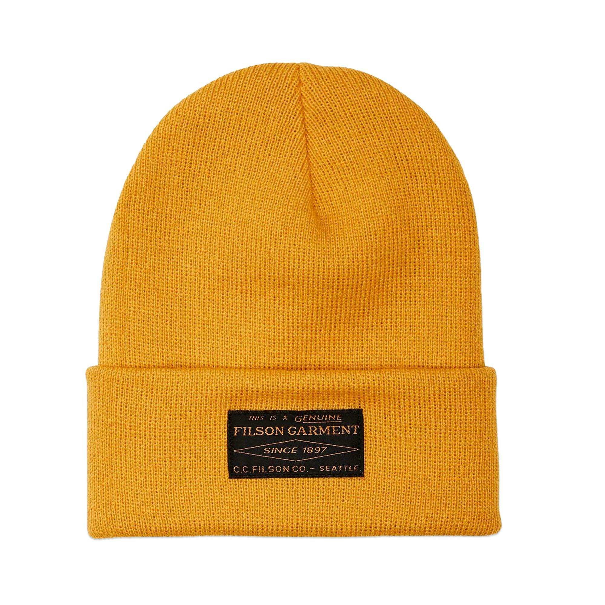 Filson Yellow Ballard Watch Cap - Mustard