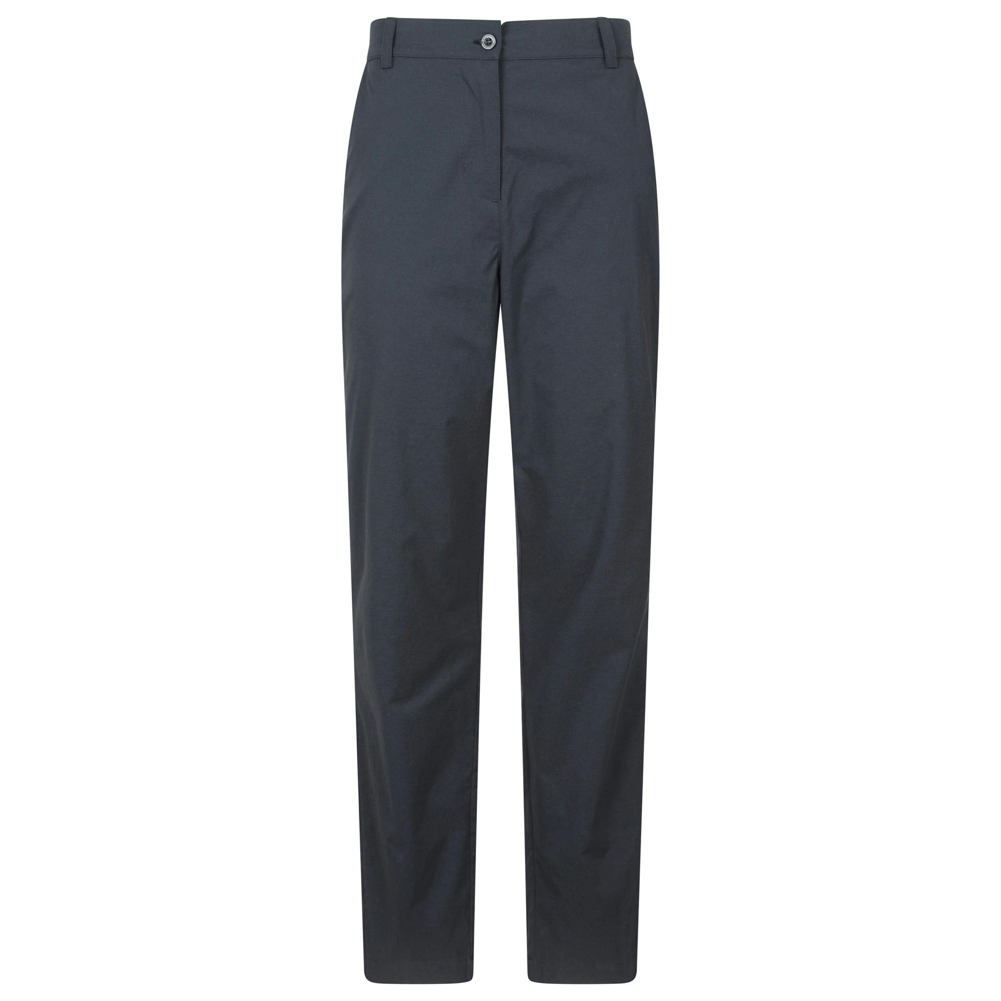 Mountain Warehouse Women's Black Delta Stretch Trousers - 8 Uk - 94% Polyamide/6% Elastane