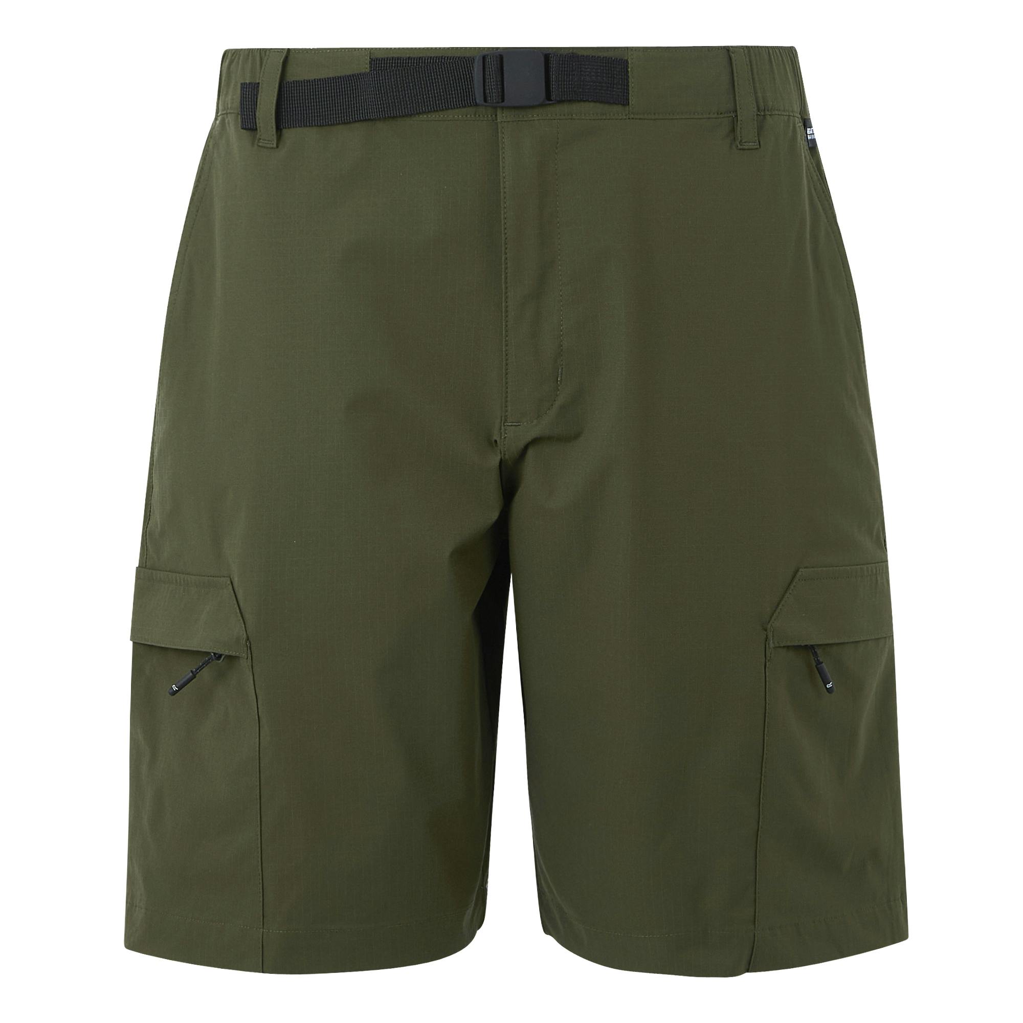 Regatta Men's Dark Mallen Shorts - Khaki - M - Khaki - 100% Polyester