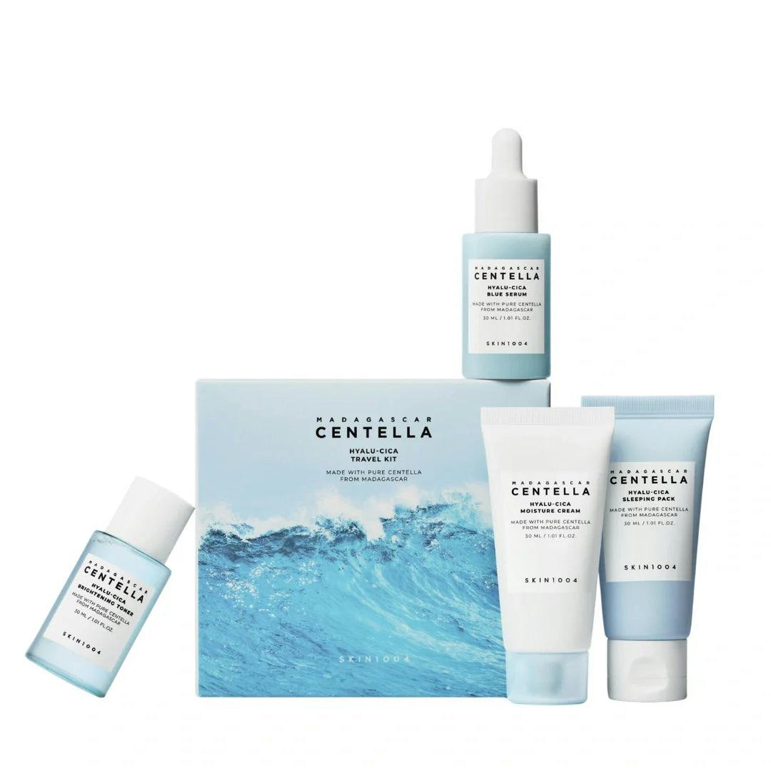 Skin1004 Madagascar Centella Hyalu-Cica Travel Kit Travel Set For Intensive Hydration - Image 4