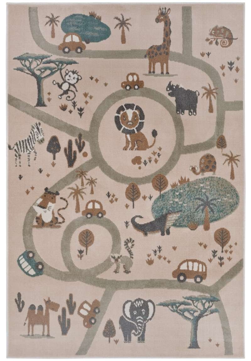 Hanse Home Adventures Children's Animal Park Rug - 160X235 Cm