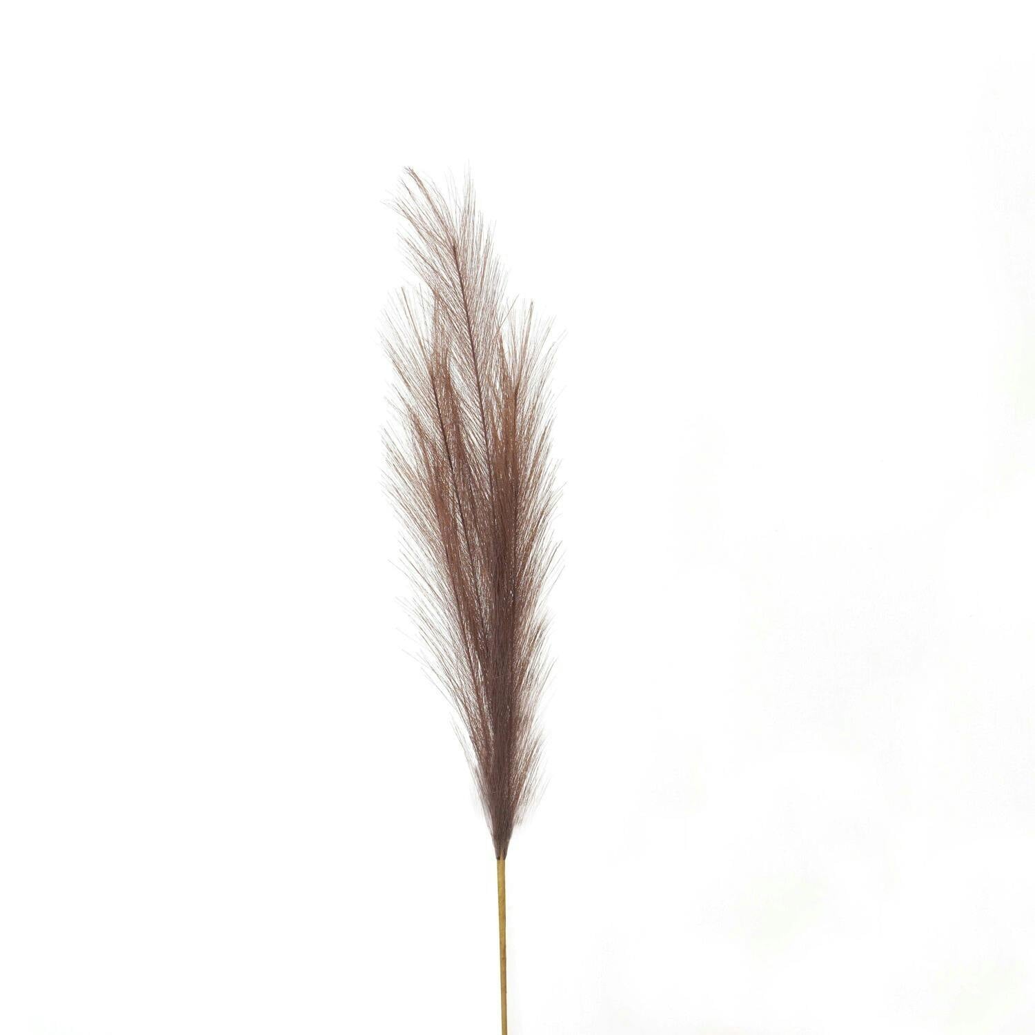 Hill Interiors Brown Pampas Grass Artificial Flower - 120Cm X 30Cm X 30Cm