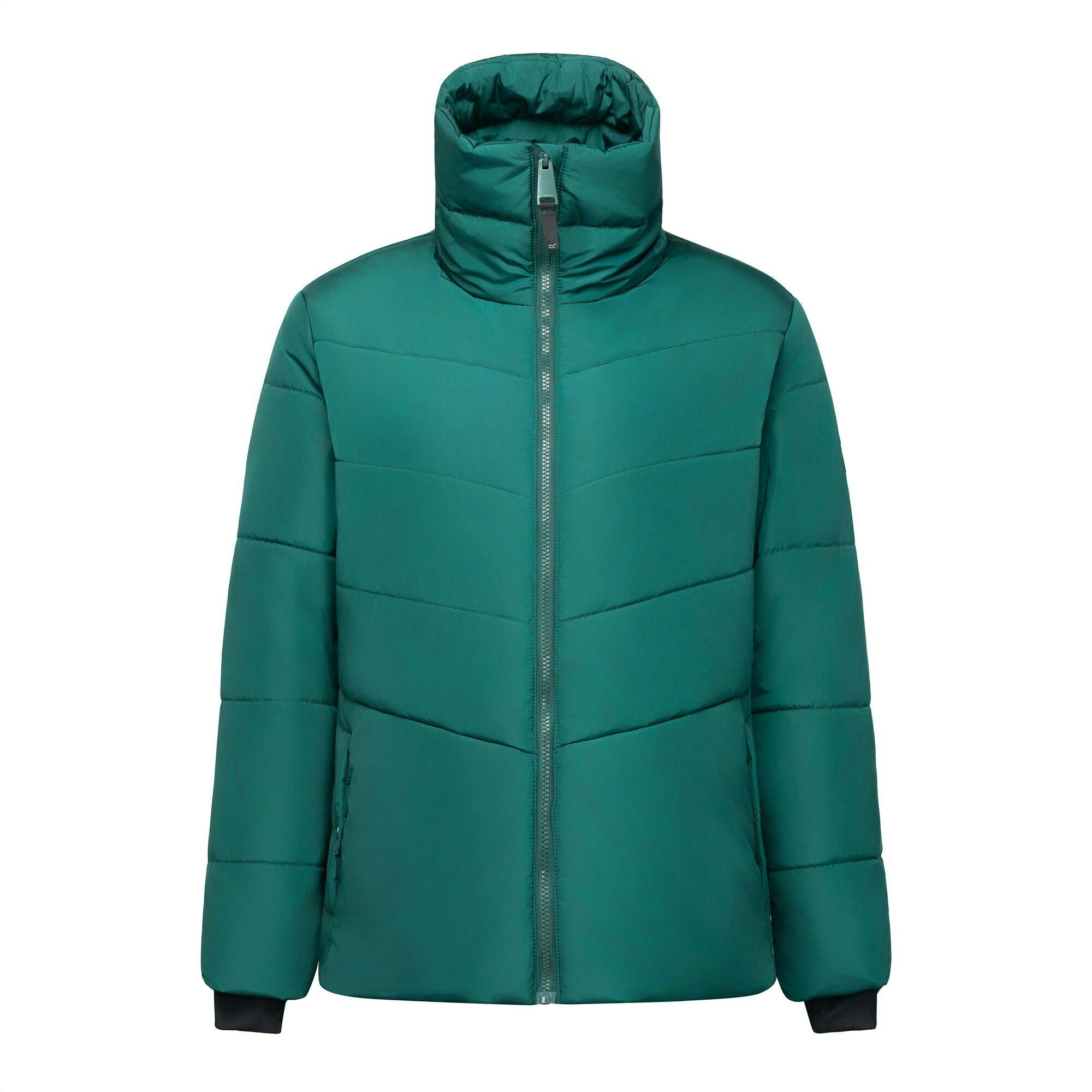 Regatta Women's Amelle Padded Jacket - Deep Pine - 20 Uk - Deep Pine - 66% Polyester/34% Recycled Polyester