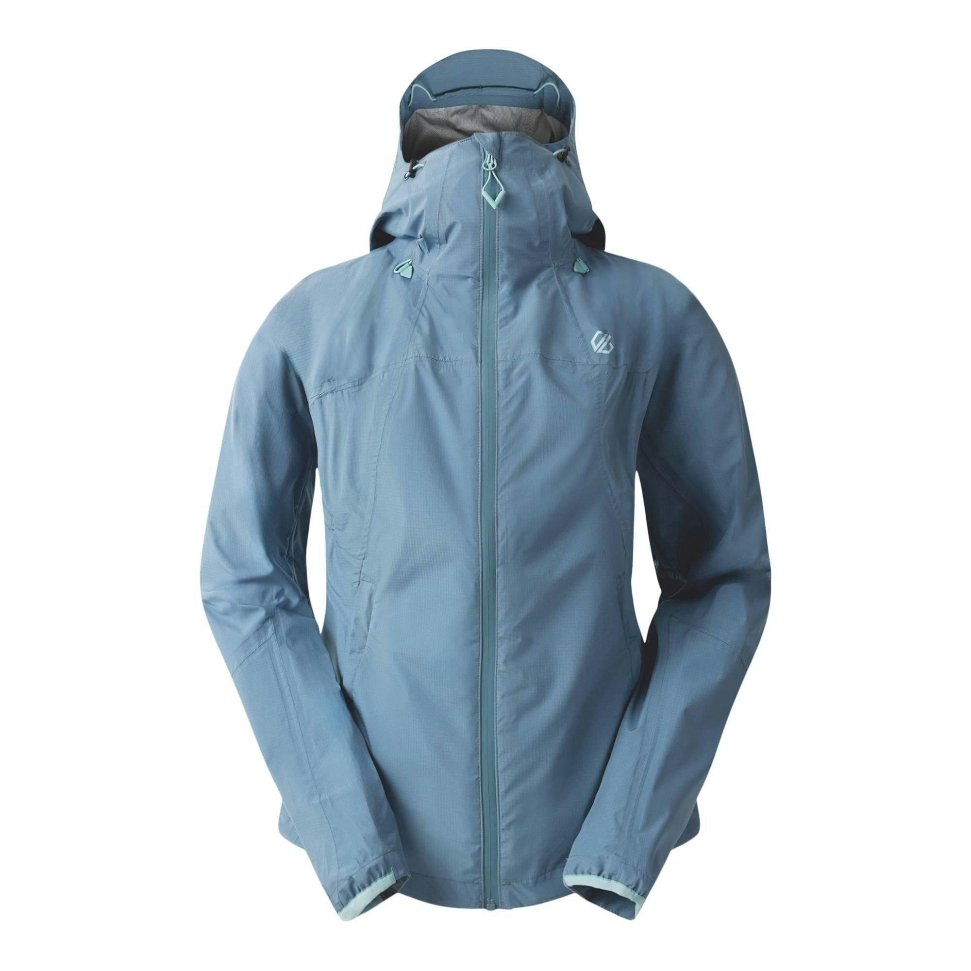 Dare 2B Women's Grey / Breathe Easy Waterproof Jacket - Element - Element - 10 Uk - 100% Polyester