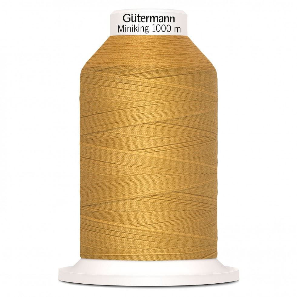 Gutermann Miniking Overlocker Thread 1000M Polyester Thread Suitable For Dressmaking - 968 - 1000 Metres