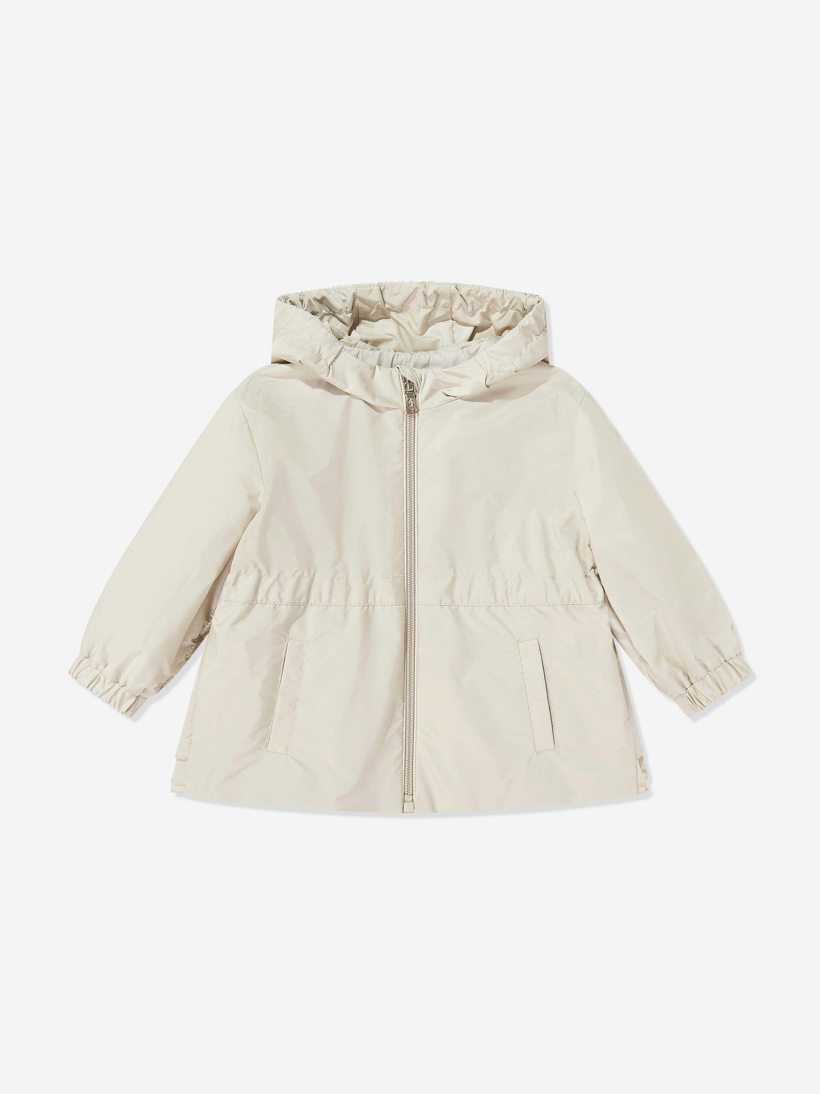 Moncler Enfant Women's Beige Baby Girls Wete Jacket In - 3 Yrs