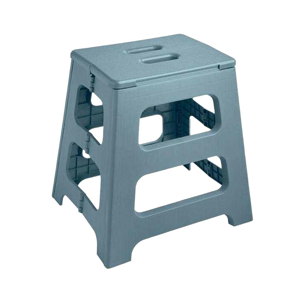 Midocean Jak Foldable Stool - Petrol - One Size - Petrol - 100% Mixed