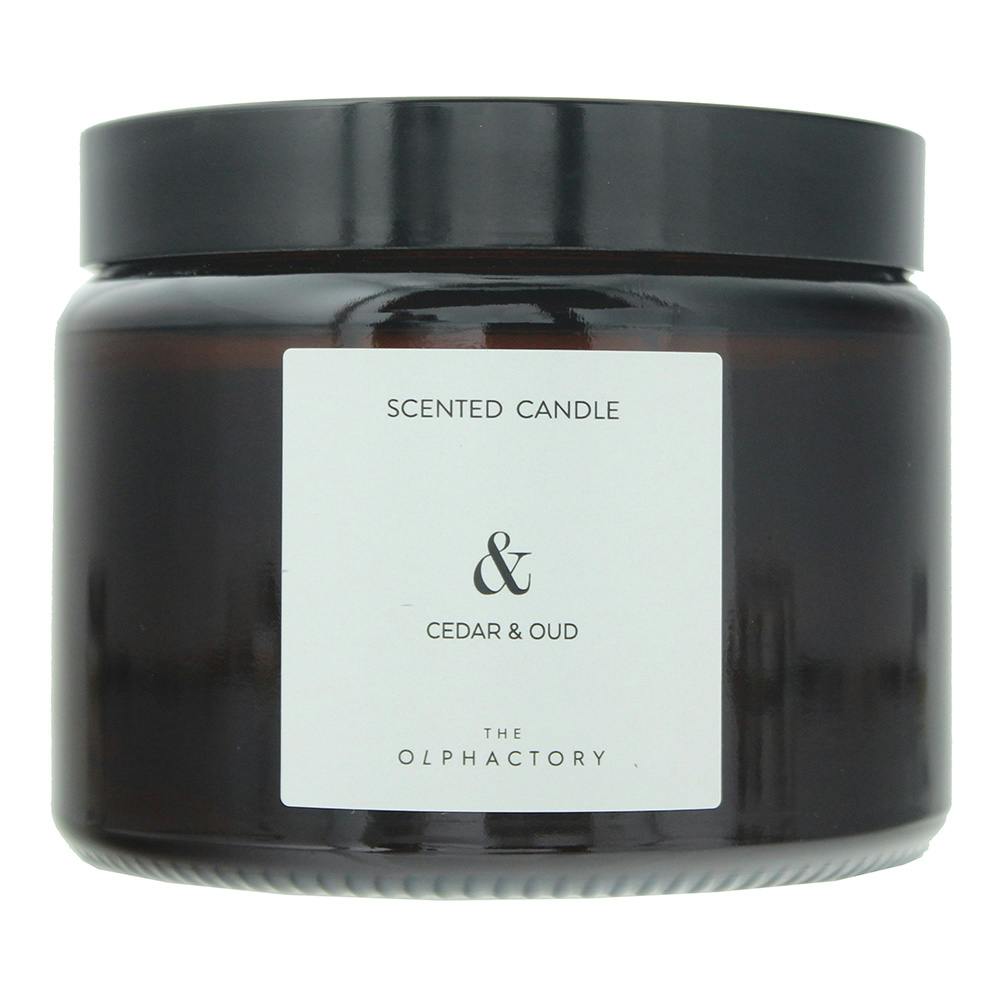 The Olphactory Cedar Oud Scented Candle 360G - Image 6