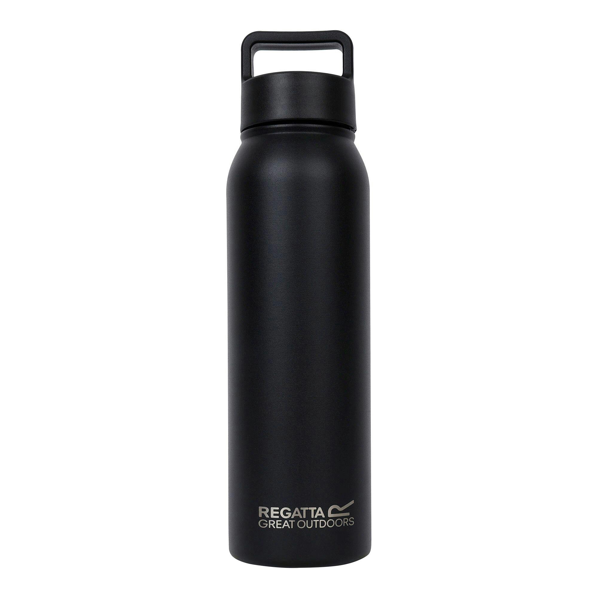 Rackhams Black Thermulate Insulated 600Ml Bottle - One Size - 100% Mixed