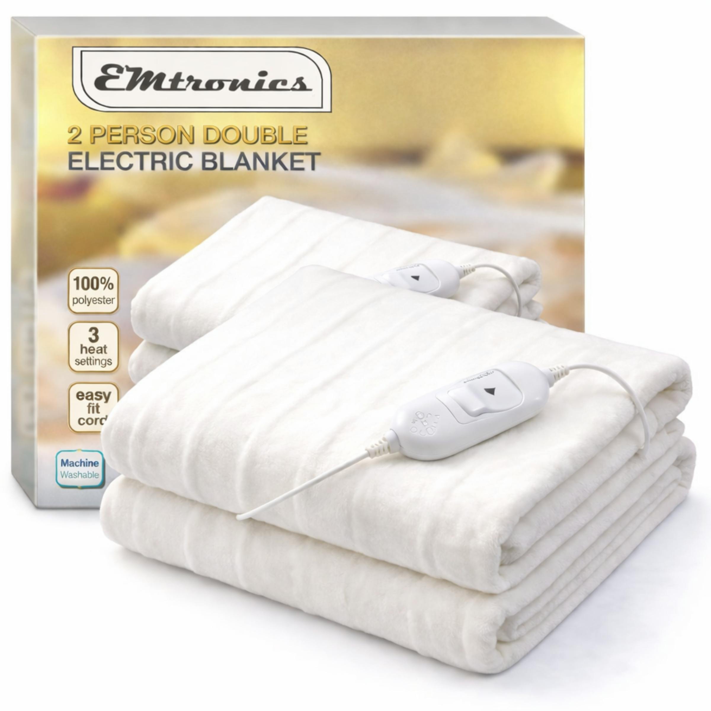 Rackhams Heated Electric Under Blanket - Double Bed - 135X120cm