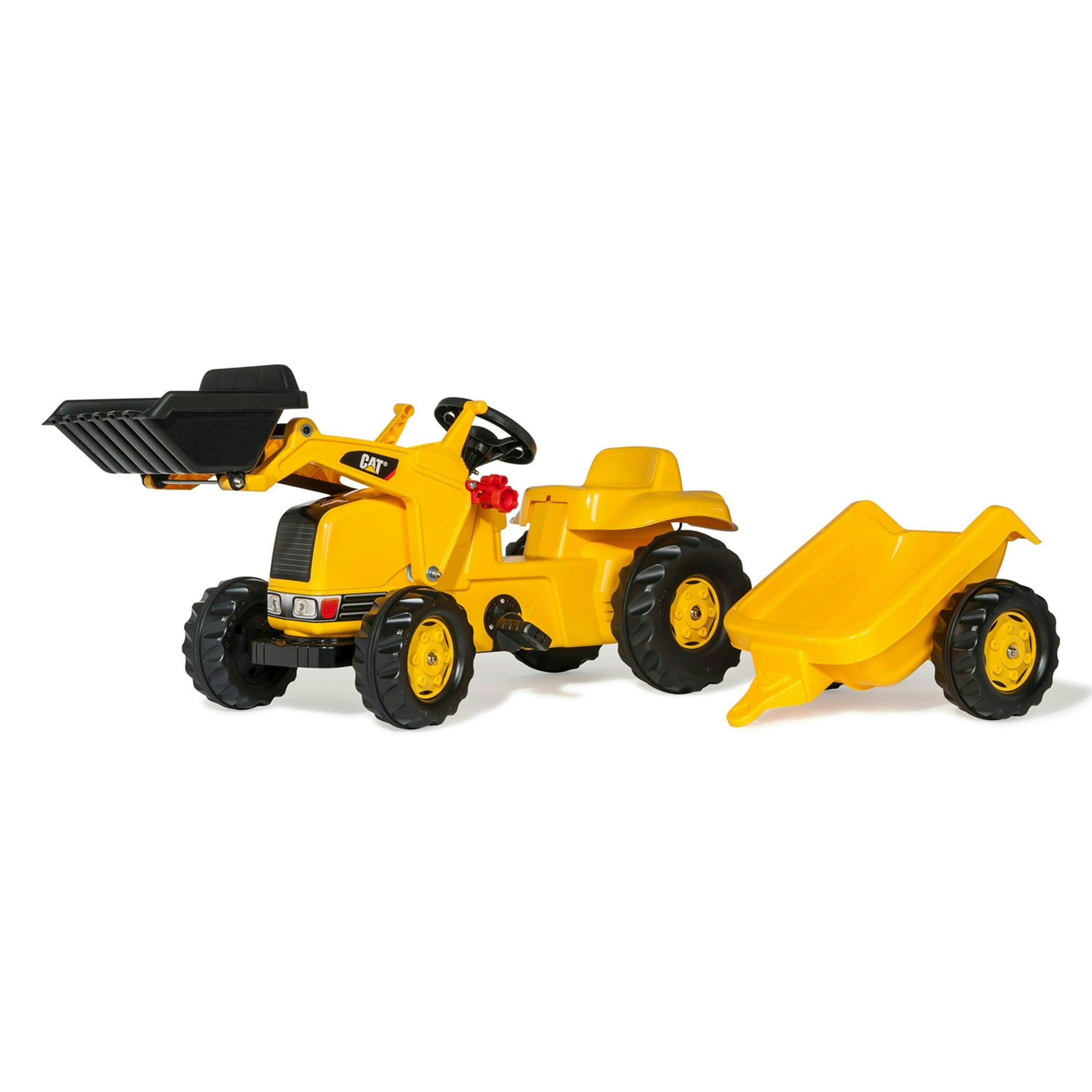 Rolly Caterpillar Tractor With Frontloader & Trailer