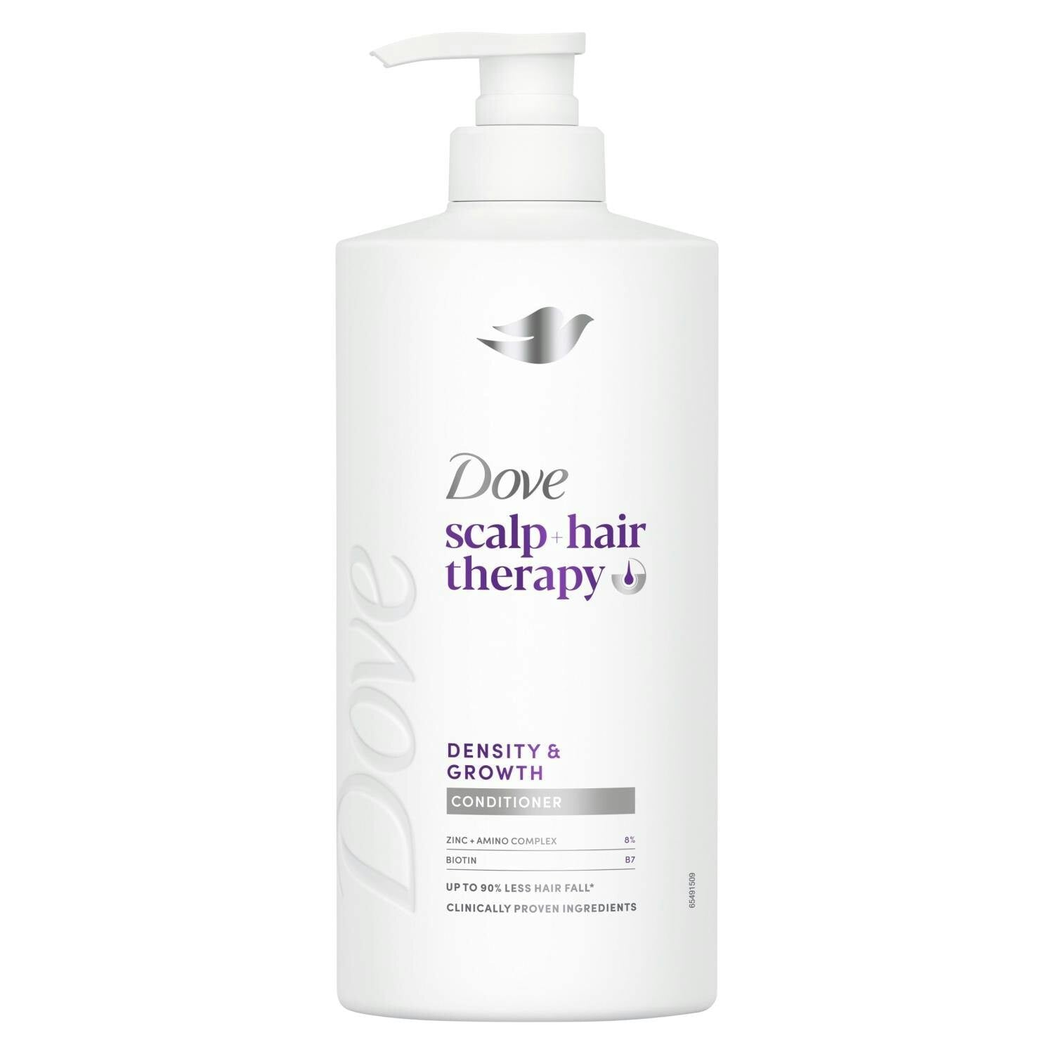 Dove Scalp + Hair Therapy Conditioner 700Ml Density & Growth - Zinc & Biotin - Image 7