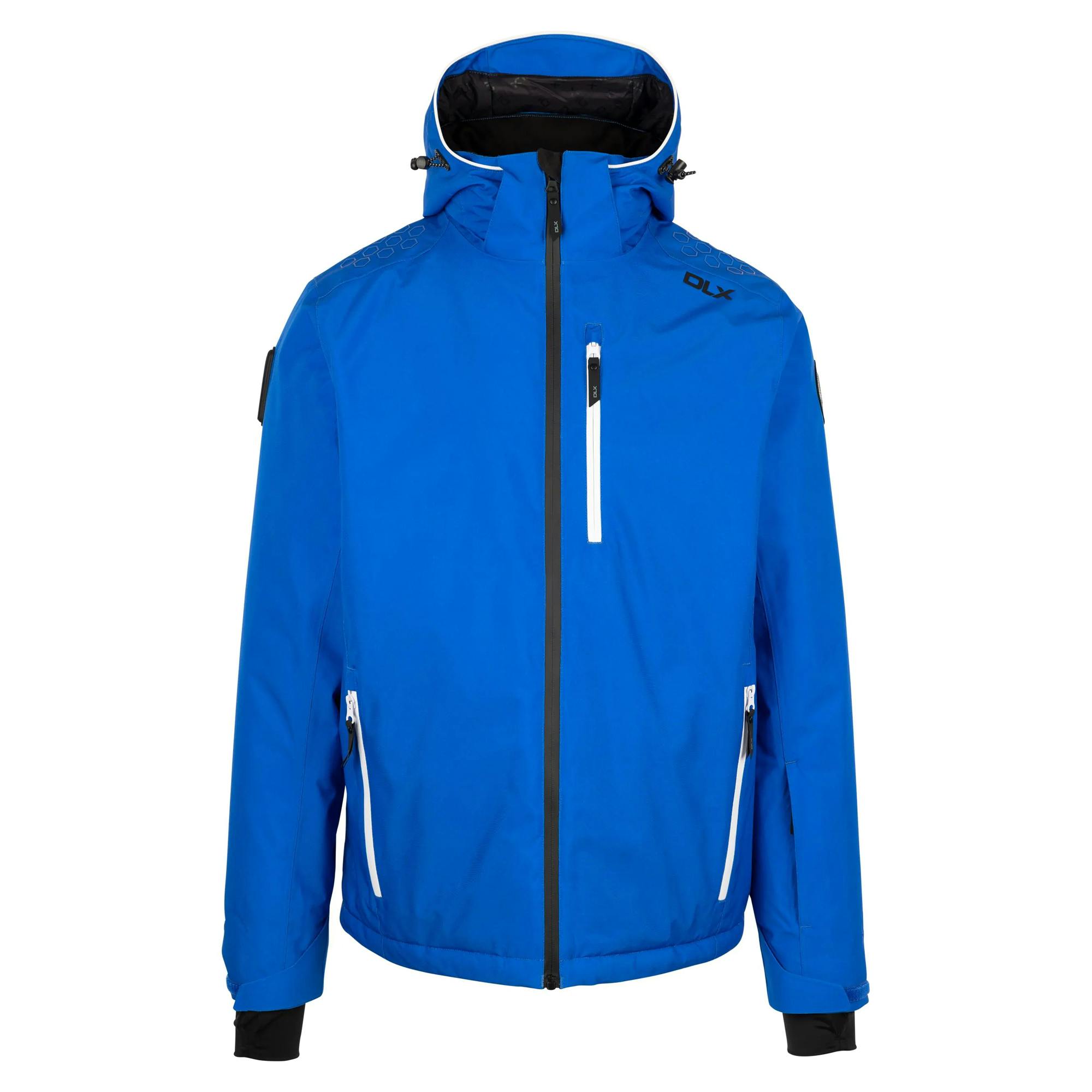 Trespass Men's Blue Graham Dlx Ski Jacket - S - 100% Polyester