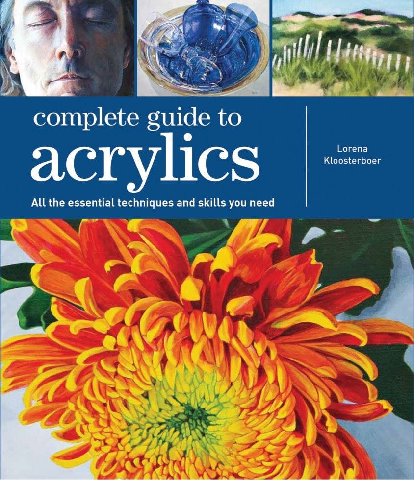 Complete Guide to Acrylics by Lorena Kloosterboer (Paperback Book) - Image 6