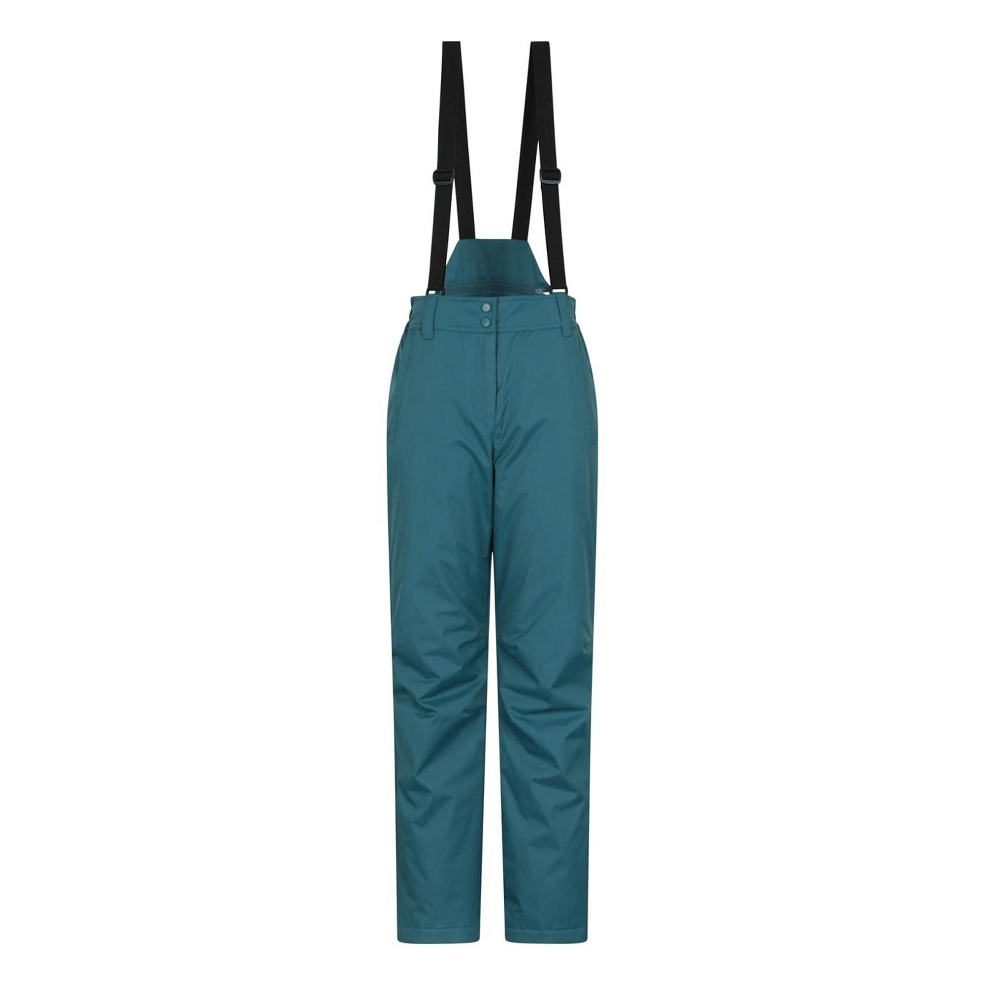 Mountain Warehouse Women's Moon Ii Ski Trousers - Teal - 12 Uk - Teal - 100% Polyester