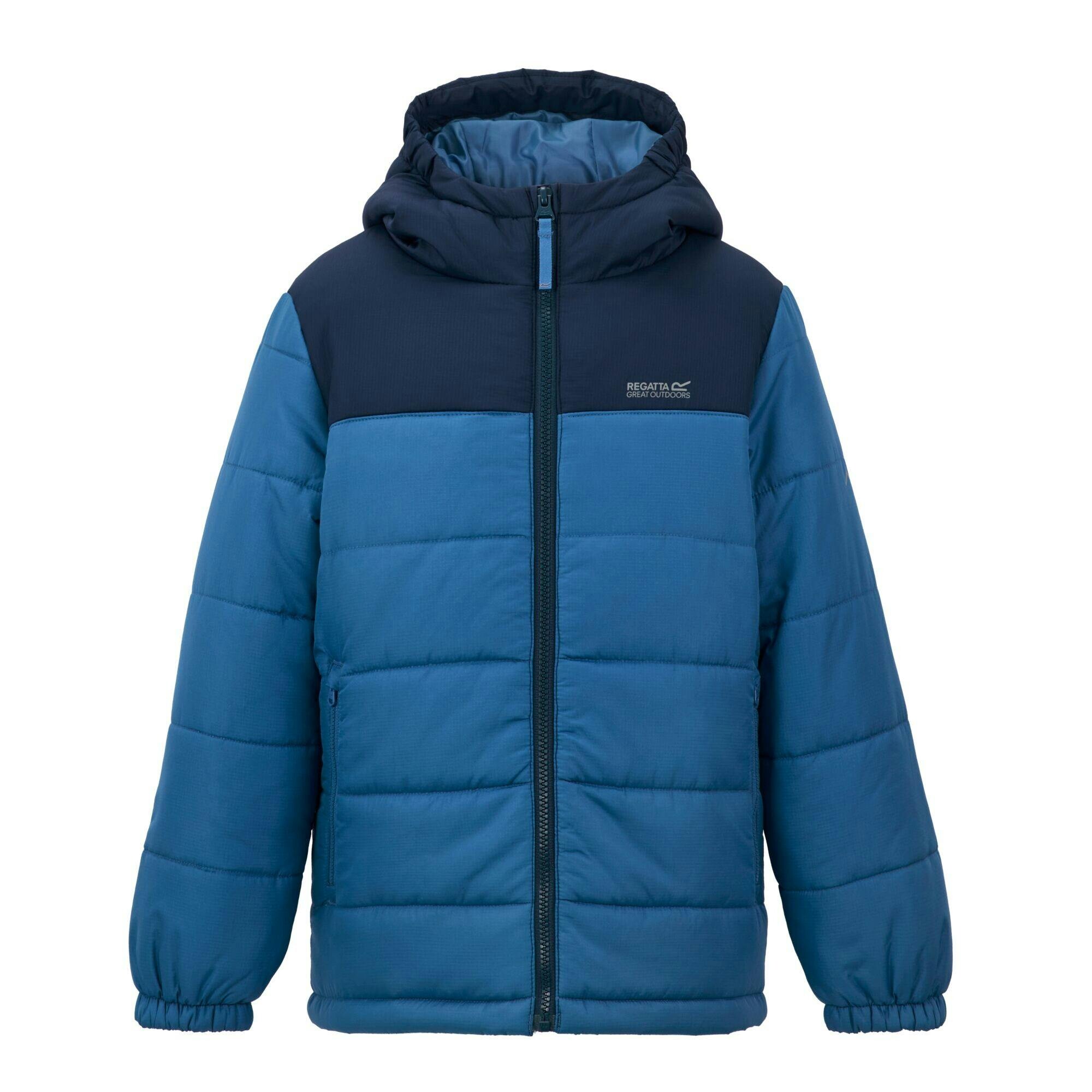 Regatta Blue Kids Lofthouse Padded Jacket - Aviator /Olympian - 11-12 Years - Aviator /Olympian - 70% Polyester/30% Recycled Polyester