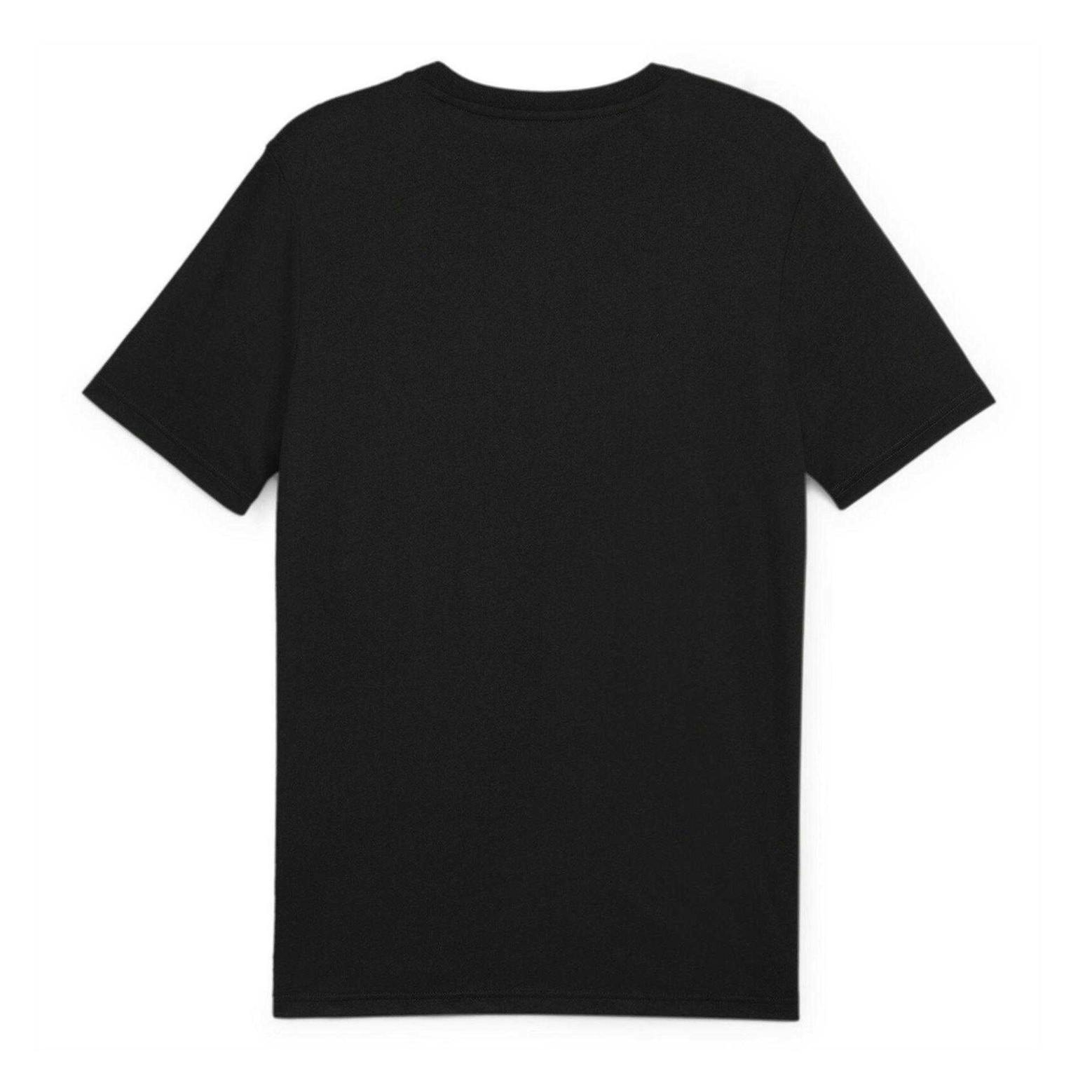 Puma Men's Black Teamfinal T-Shirt - S - 100% Mixed