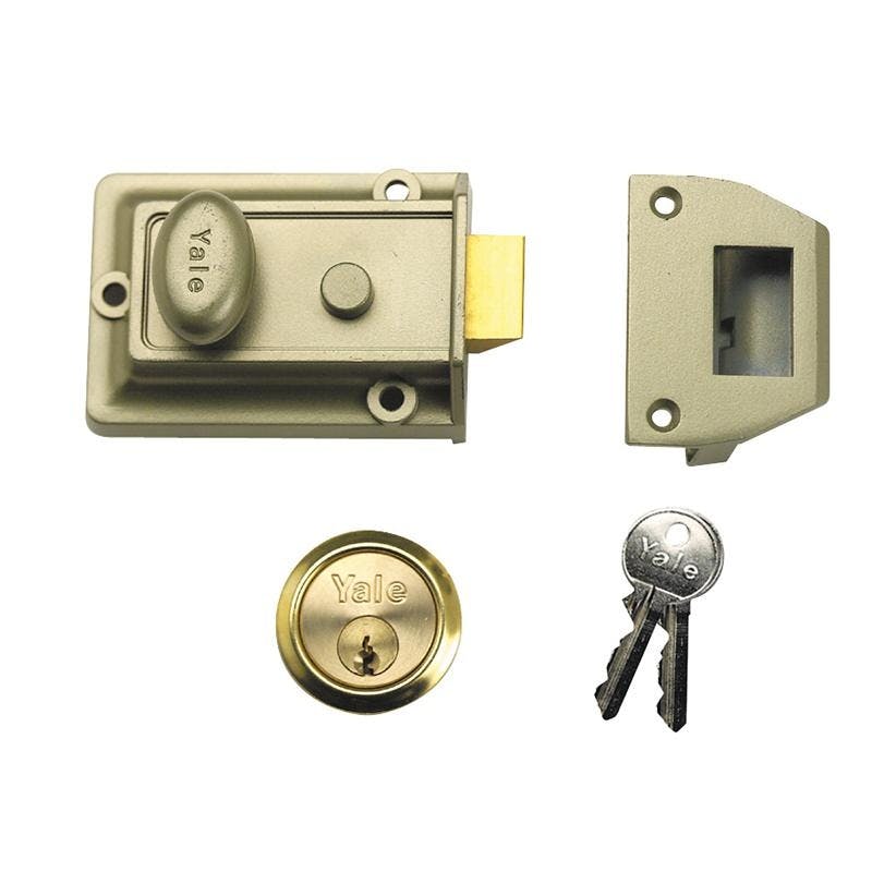 Yale Locks 77 Traditional Nightlatch - Multi Colour - Multi Colour